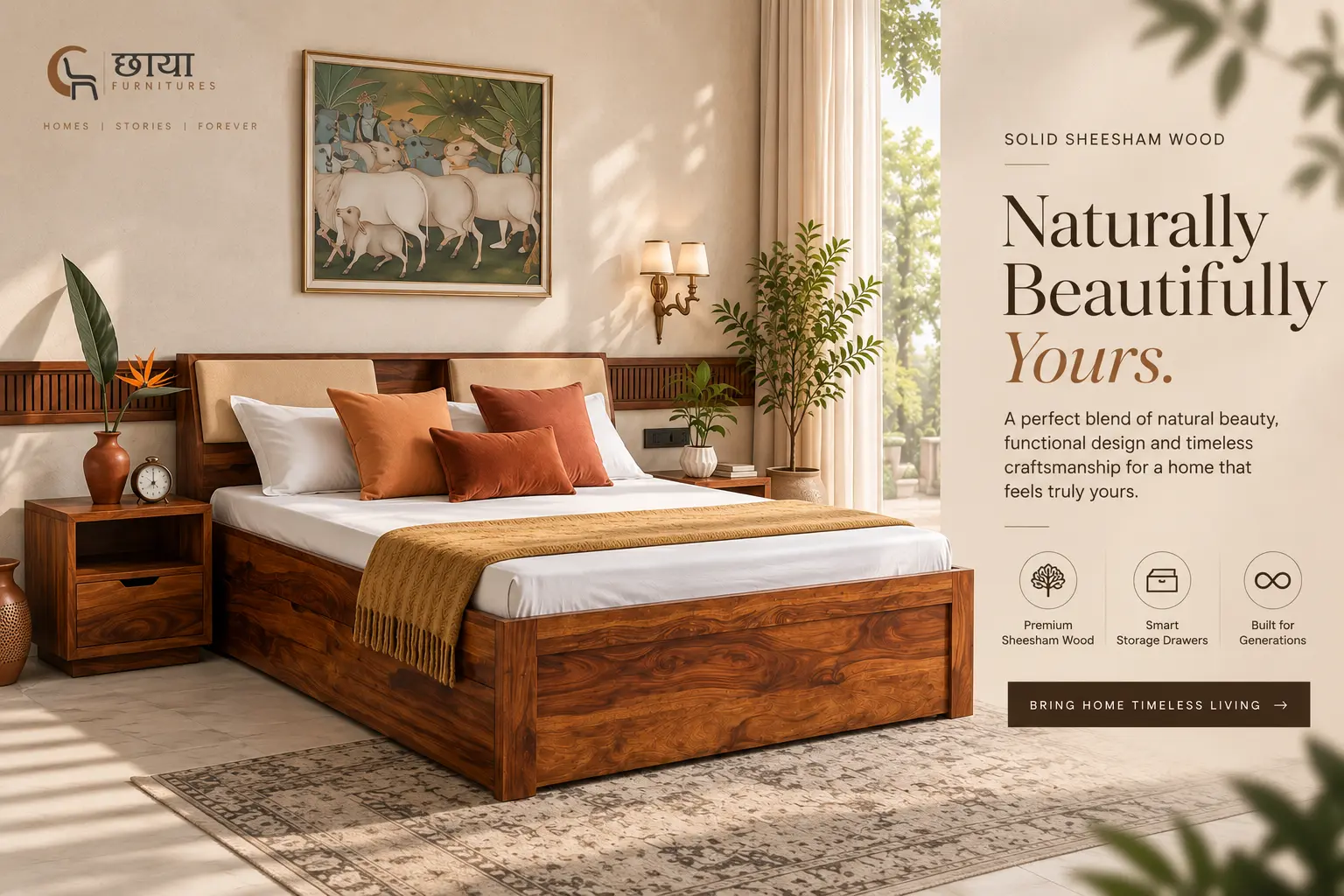 छाया Furnitures home banner