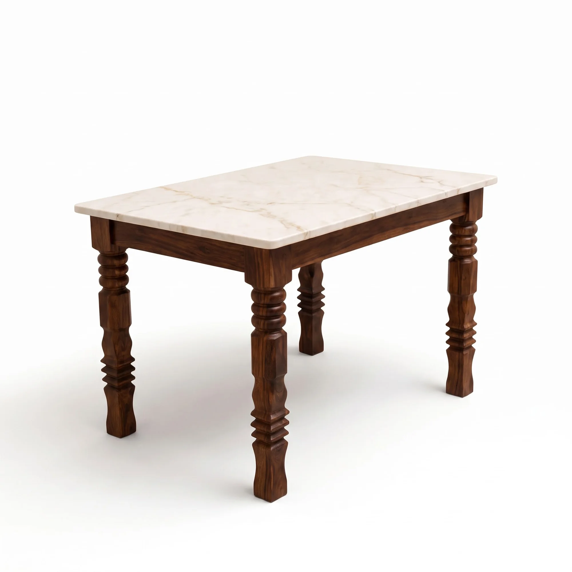 Alaska Marble 4 Seater Dining Table — Alaska 4