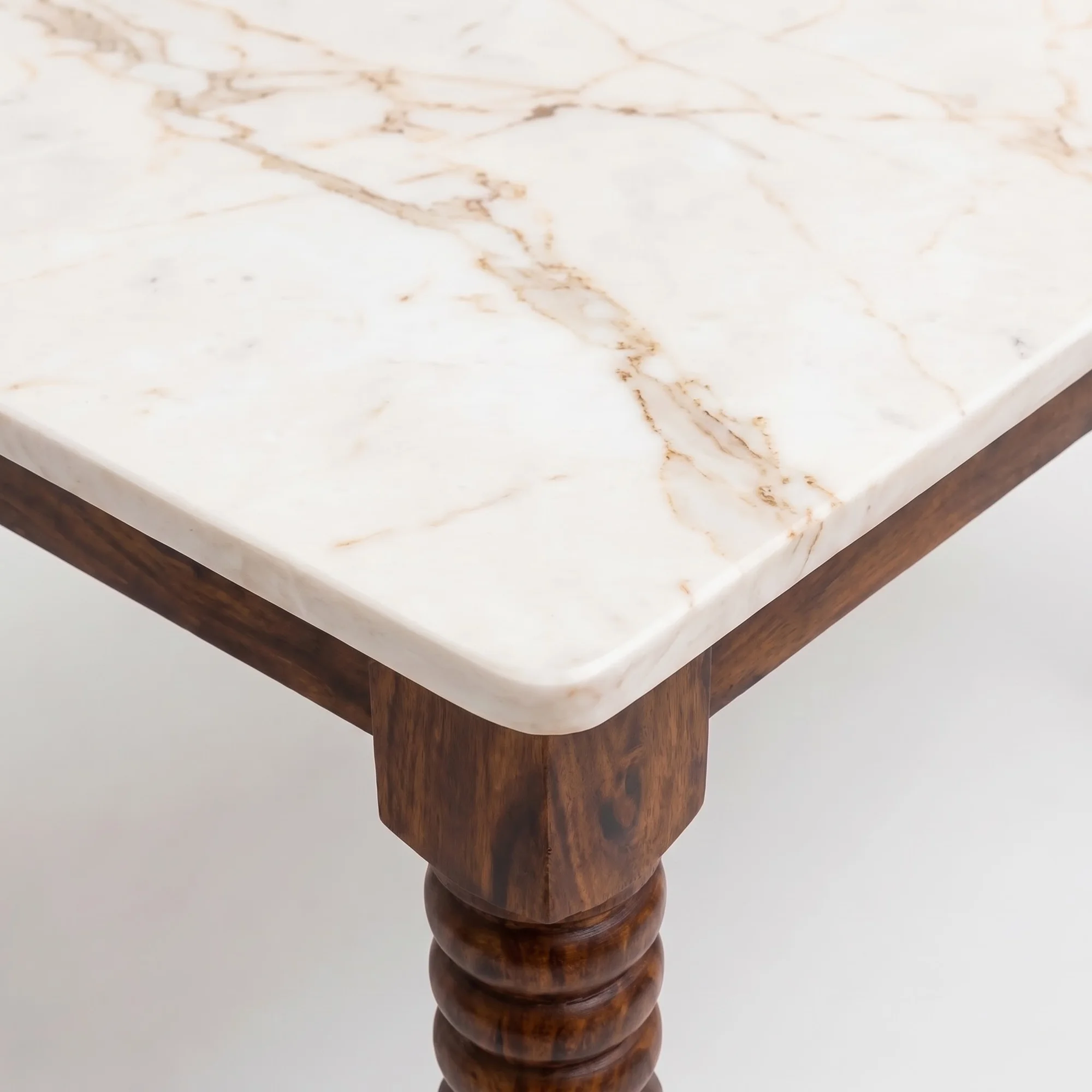 Alaska Marble 4 Seater Dining Table — Alaska 5