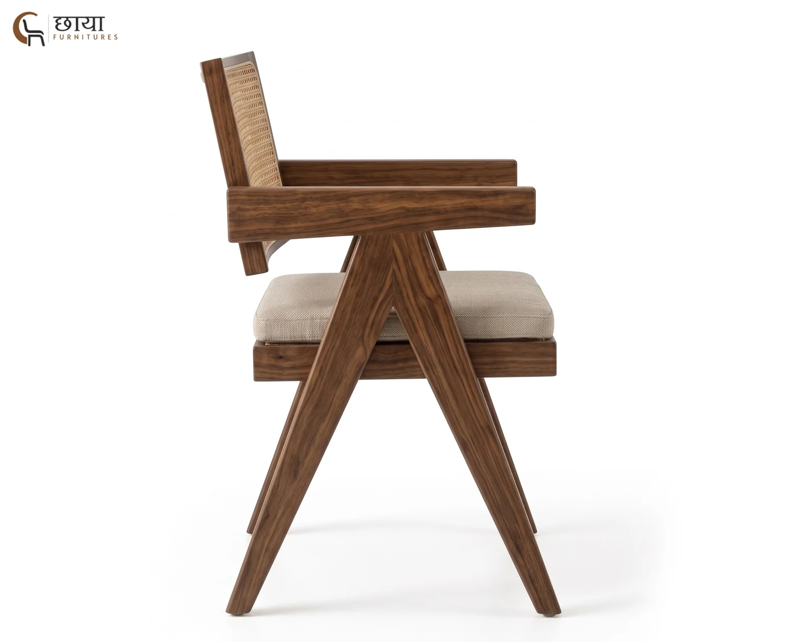 Grace Dining Chair (Teak Finish) — 18