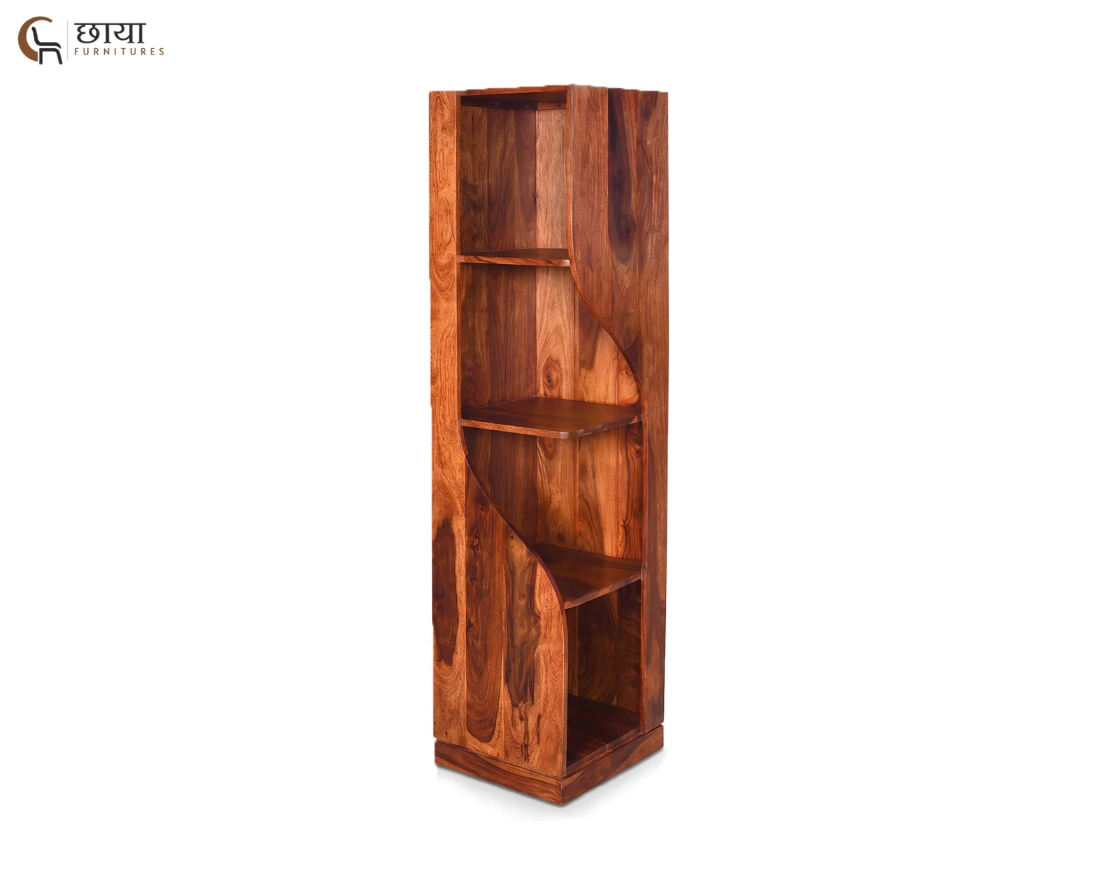 Sandy Book Shelf (Honey Finish) — 2