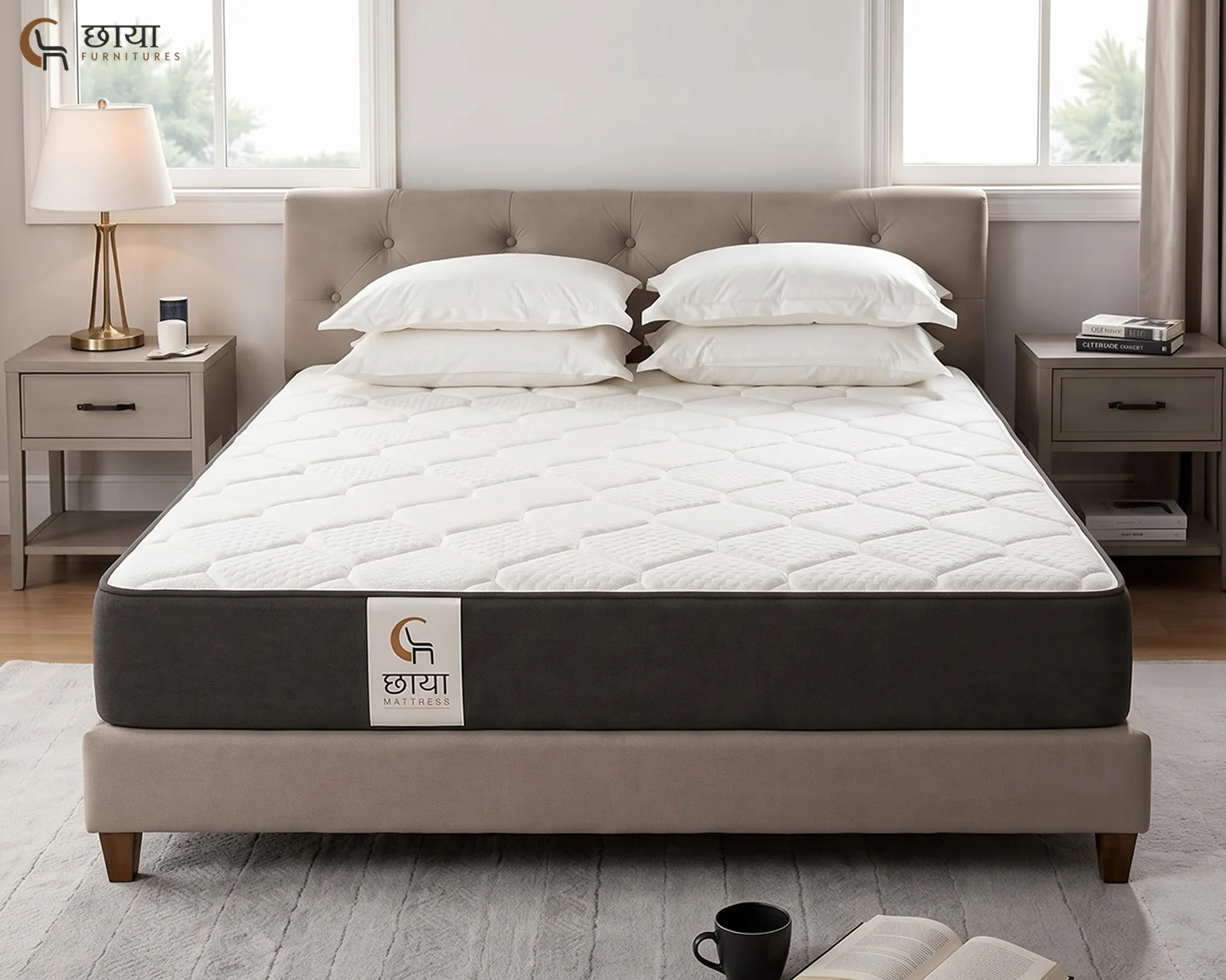 Chaaya Ultra Comfort Foam Mattress (Queen Size, 78"x60"x8") — 6