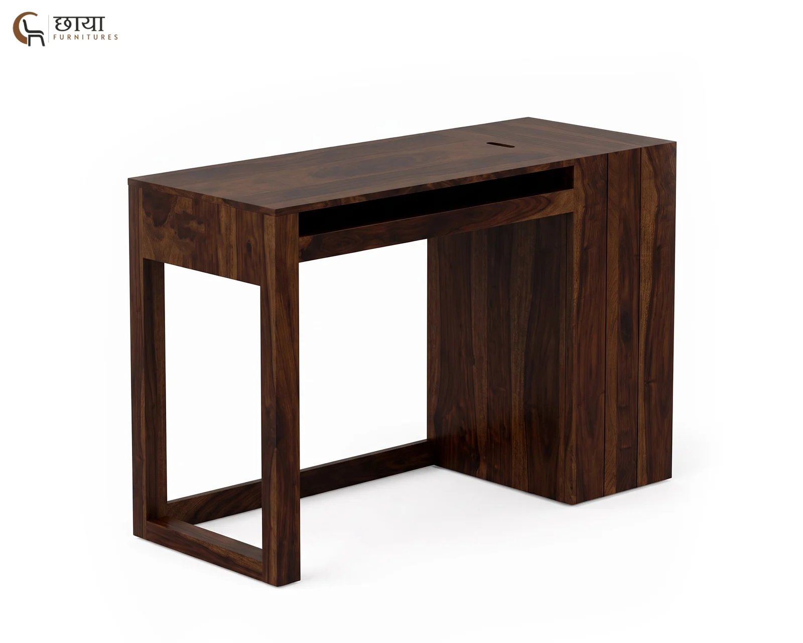 Stark Study Table (Walnut Finish) — 16