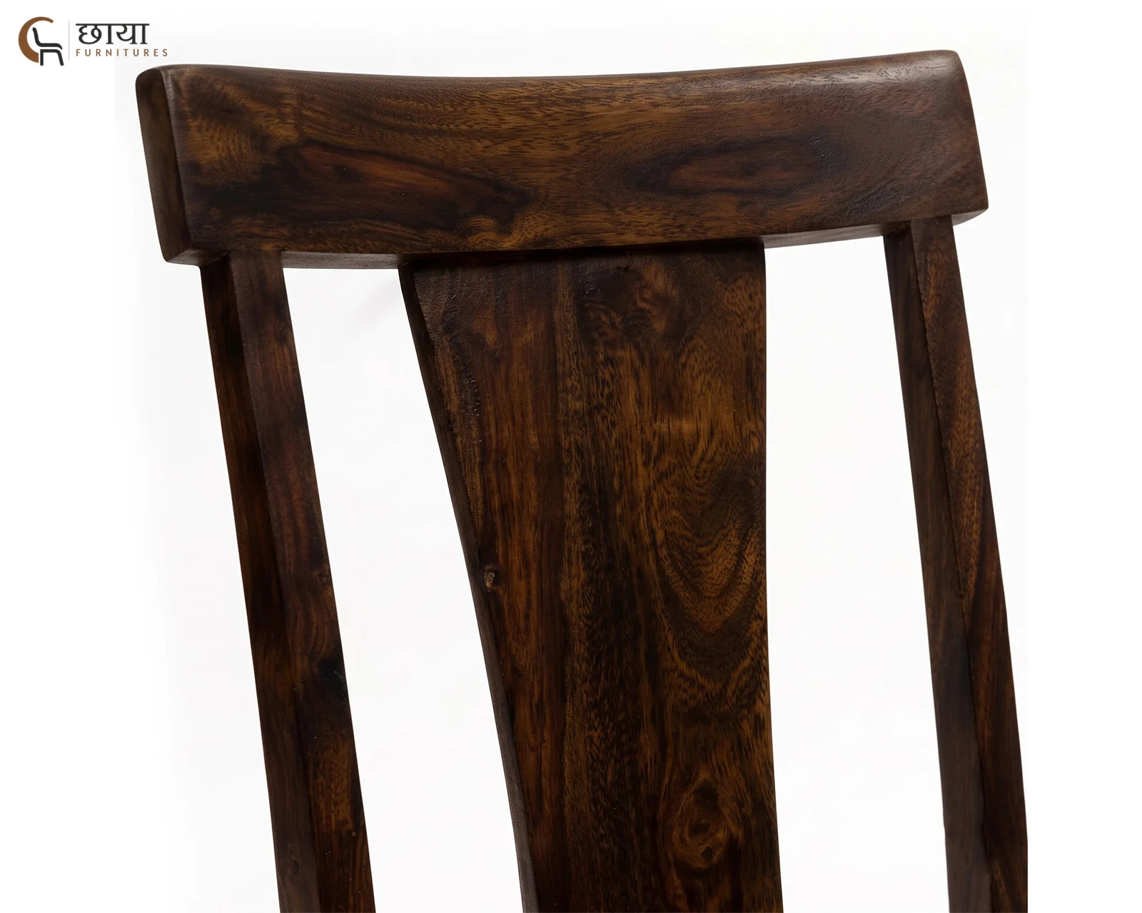 Utsav 6 Seater Dining Table Set (Walnut Finish) — 8