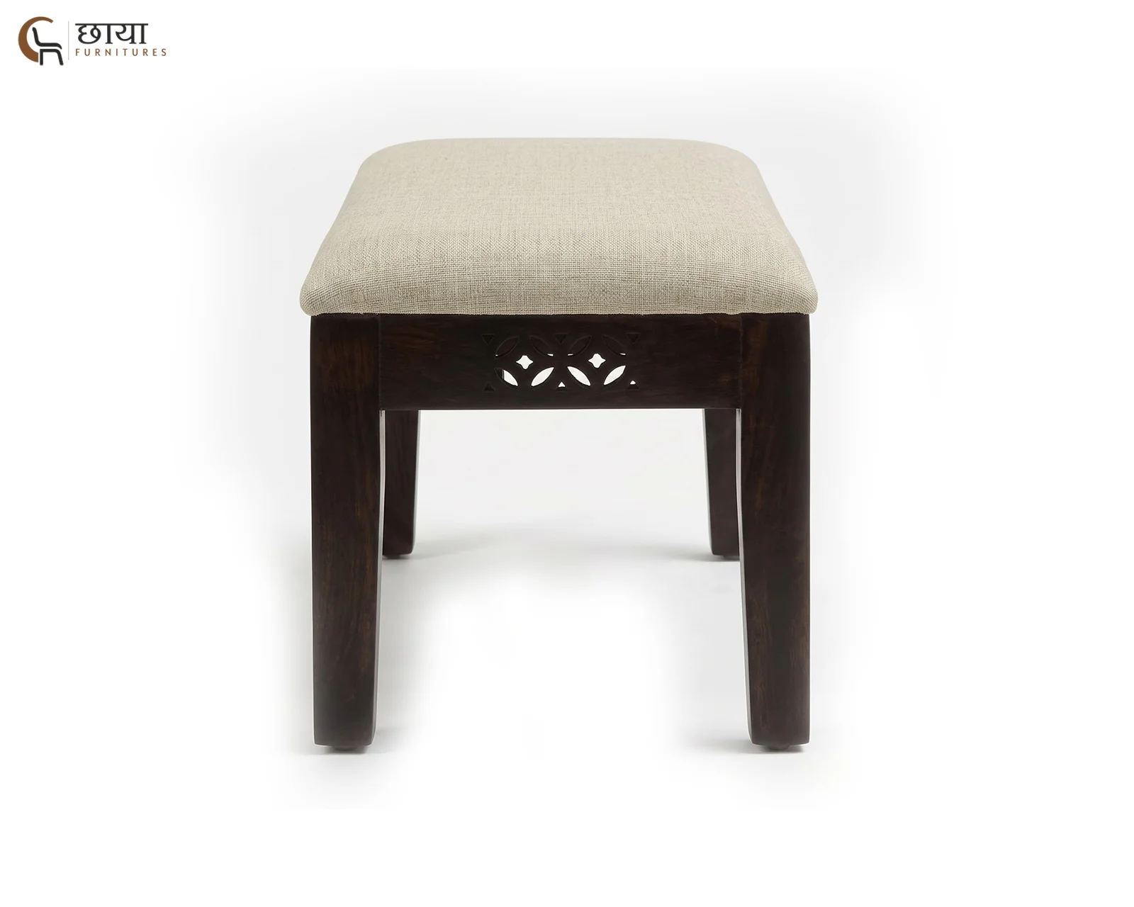 Luxe Dining Bench (Walnut Finish) — 3