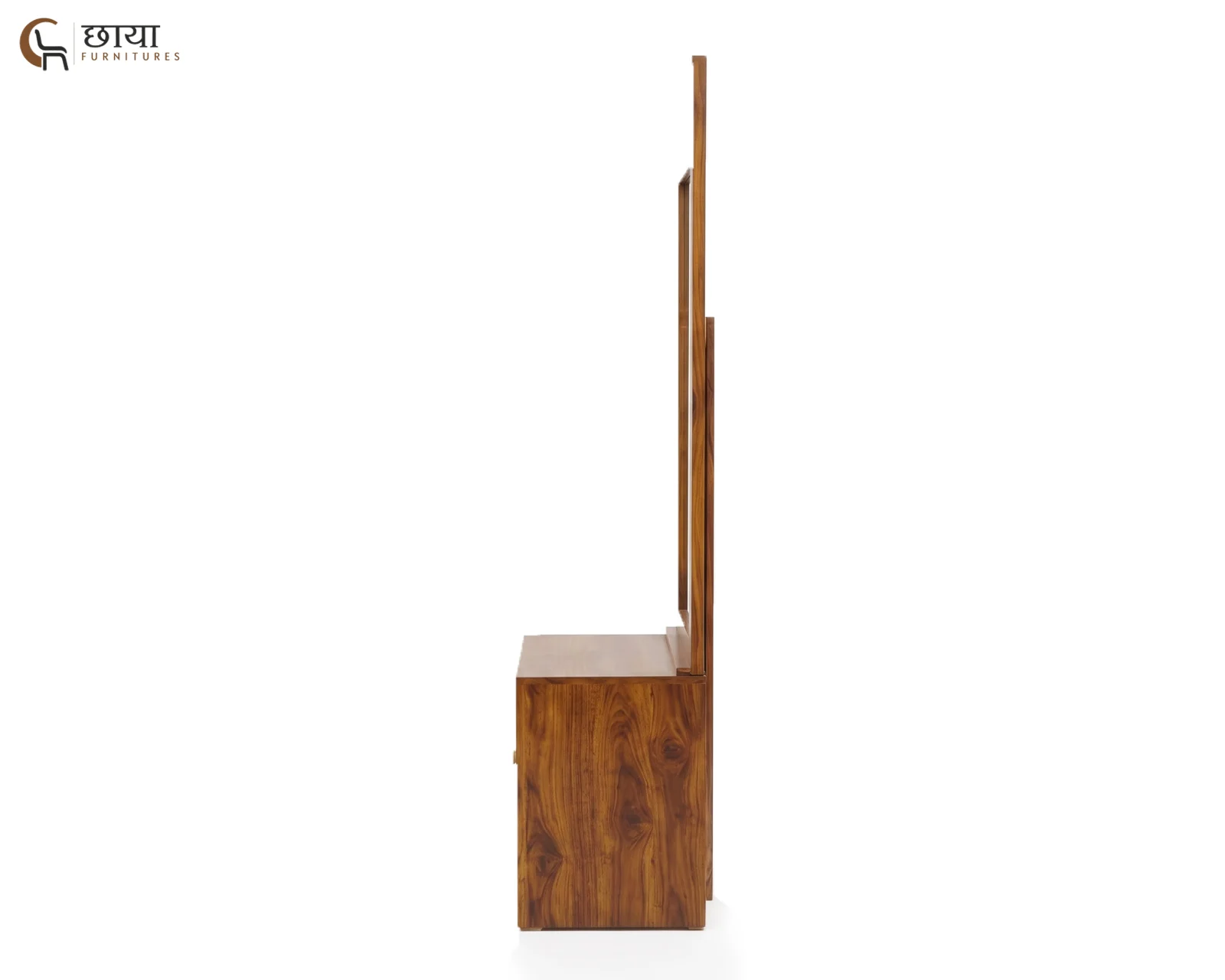Evara Sheesham Wood Dressing Table (Honey Finish) — 23