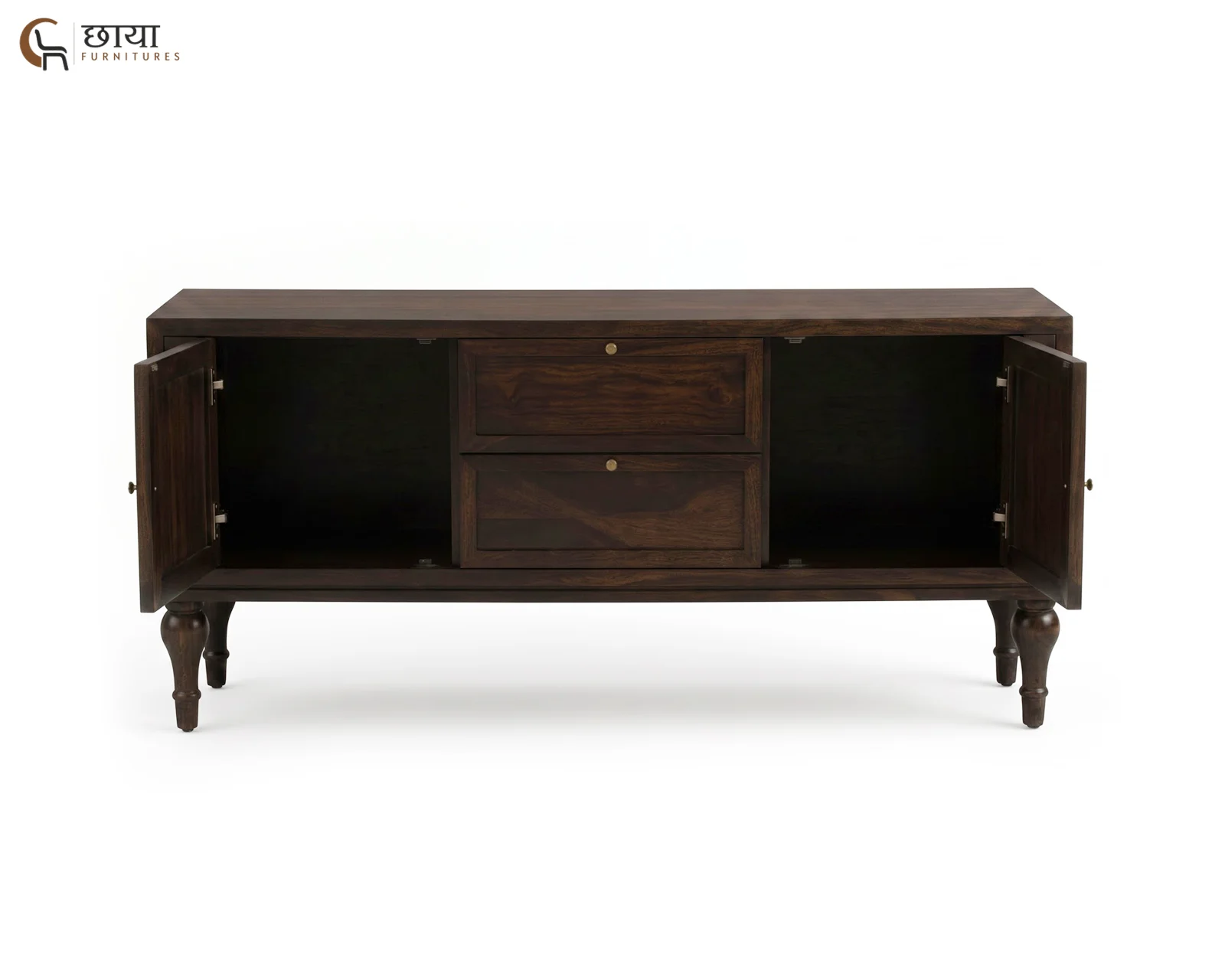 Avora TV Unit (Walnut Finish) — 6