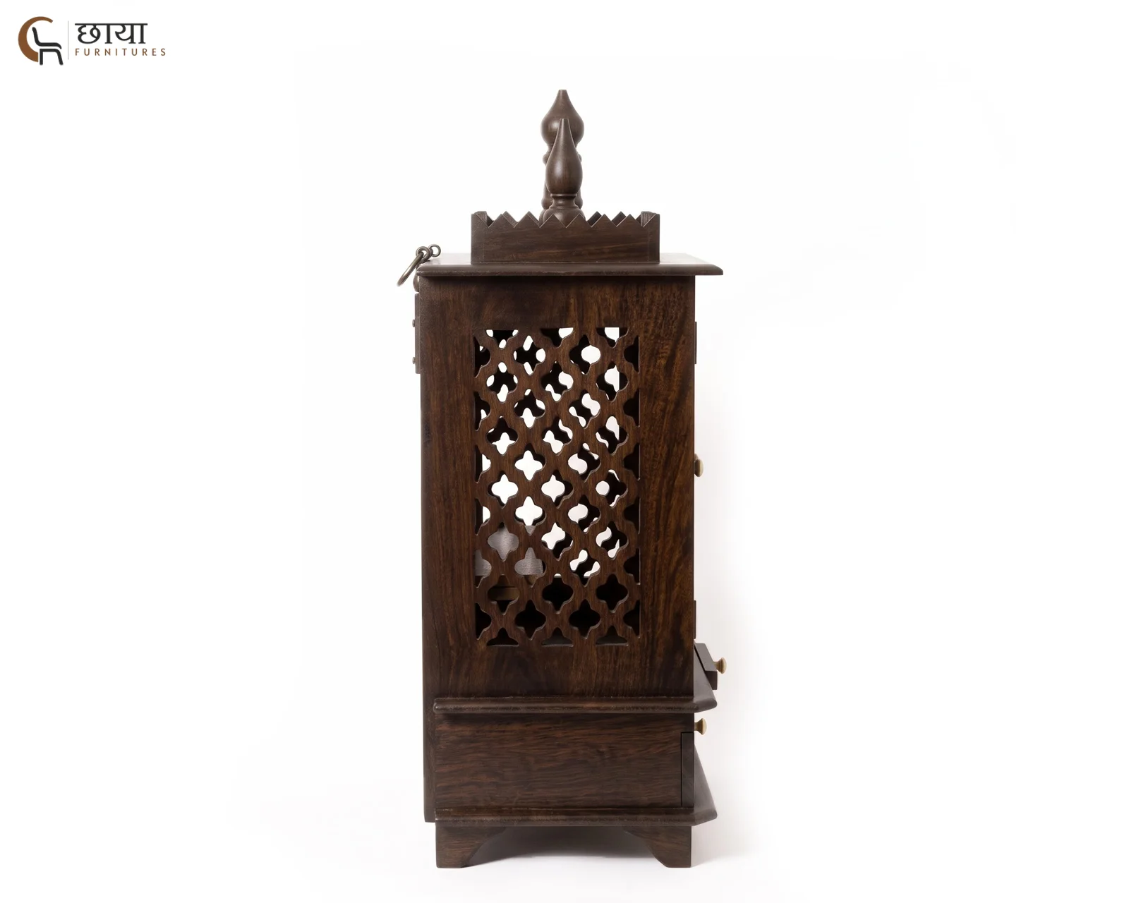 Veda Home Temple (Walnut Finish) — 1
