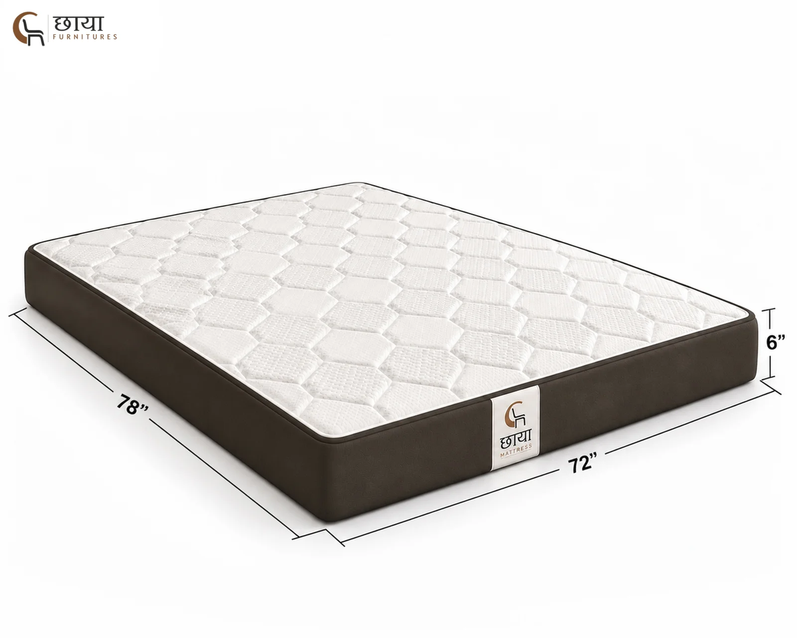 Chaaya Ortho Memory Foam Mattress (King Size) — King Size