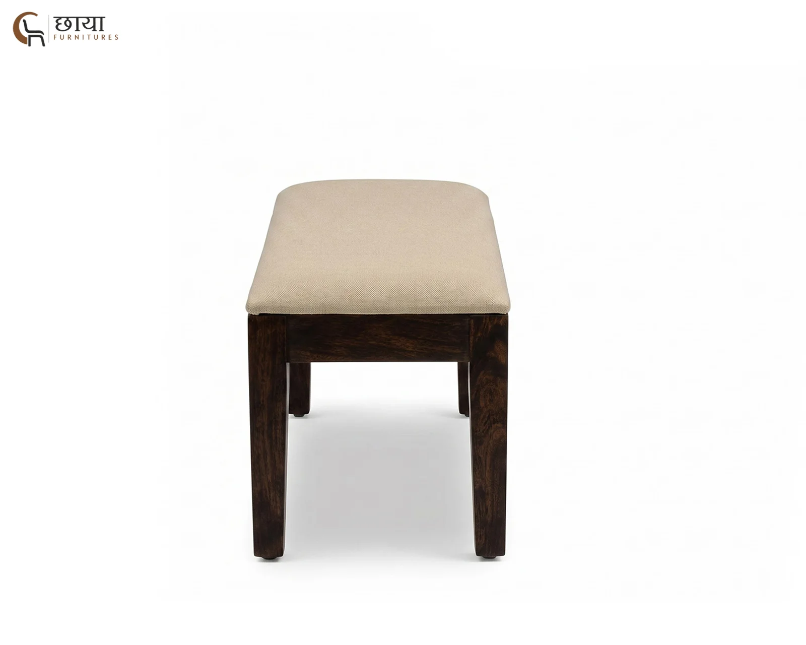 Riwaaz Dining Bench (Walnut Finish) — 25