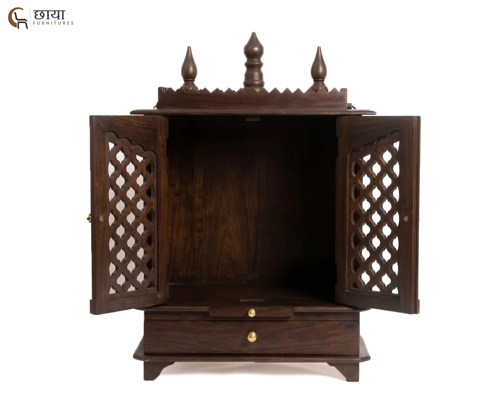 Veda Home Temple (Walnut Finish) — 7