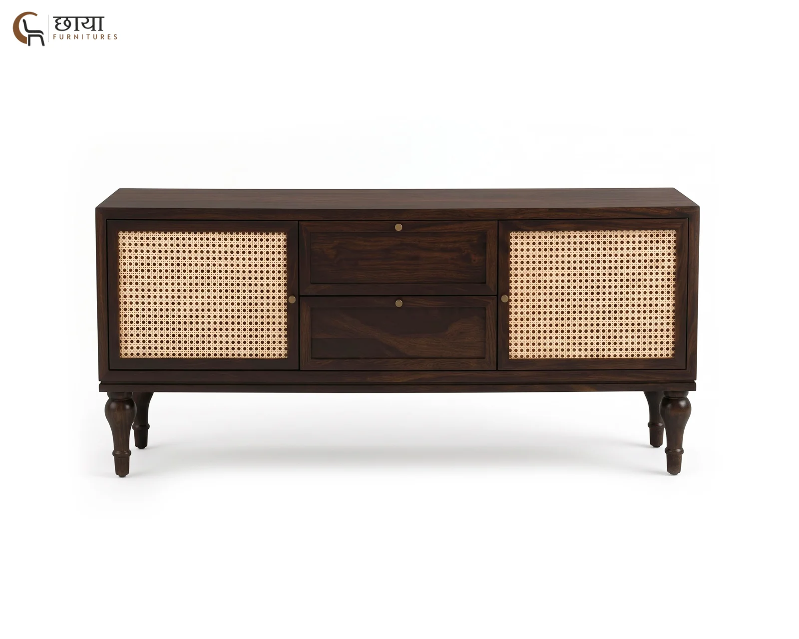 Avora TV Unit (Walnut Finish) — 8
