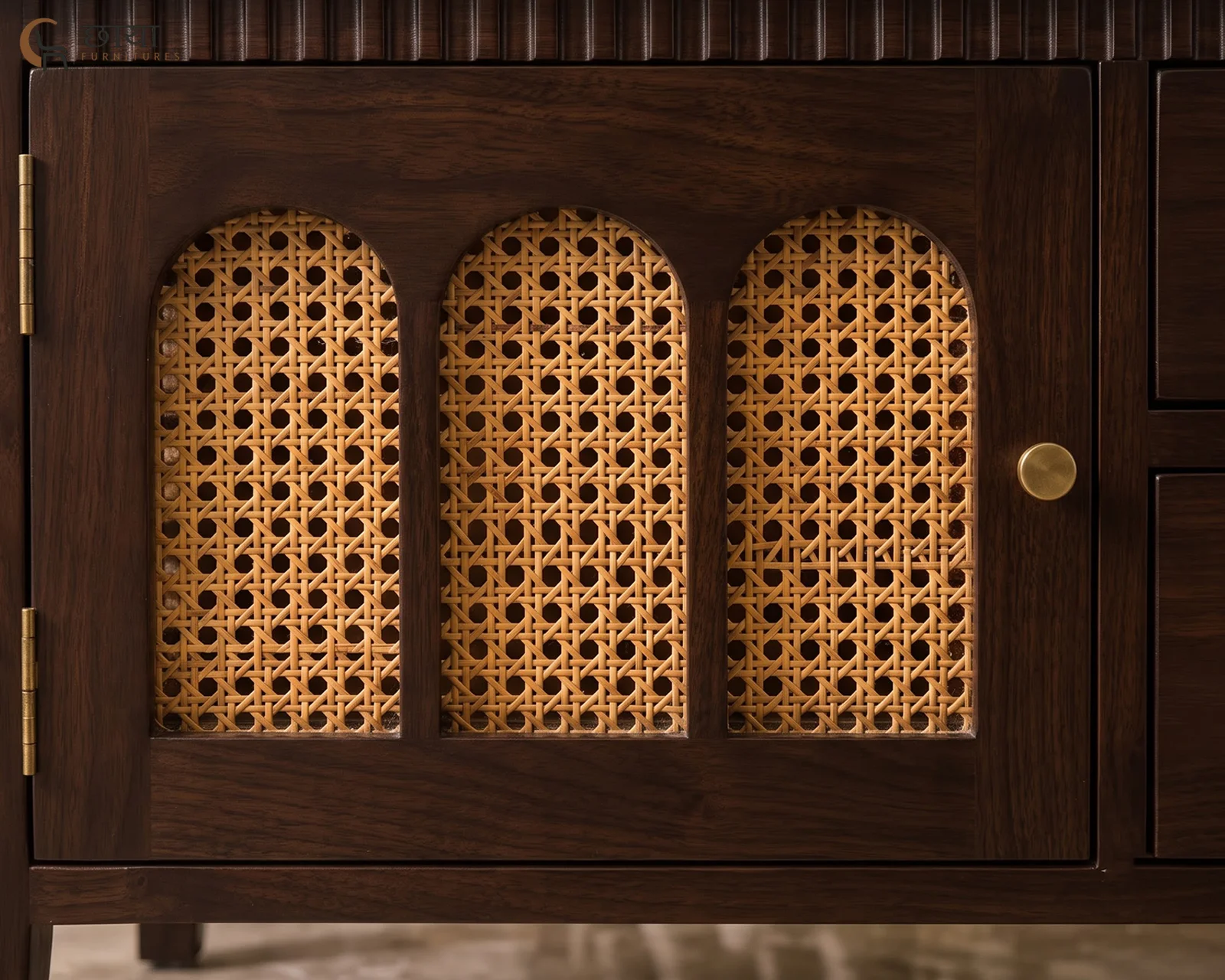 Neer Coffee Table (Walnut Finish) — 16