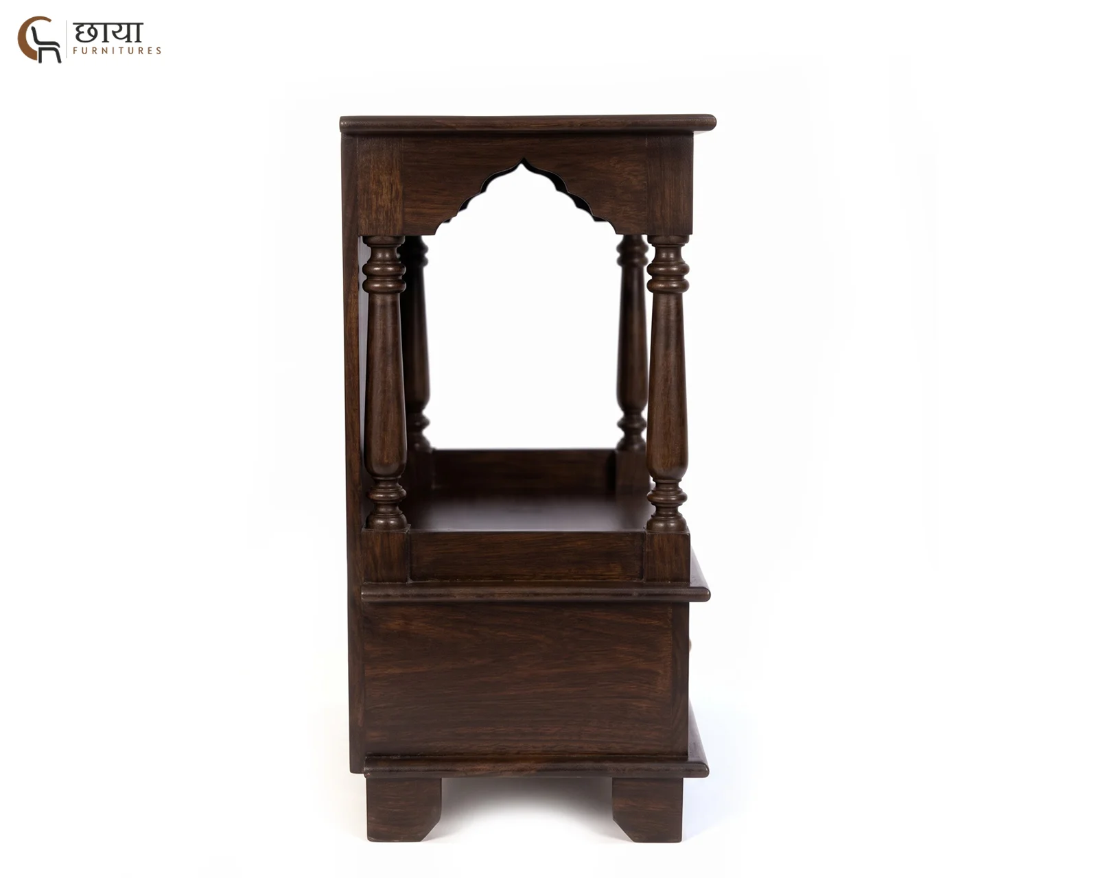 Aradhya Home Temple (Walnut Finish) — 7