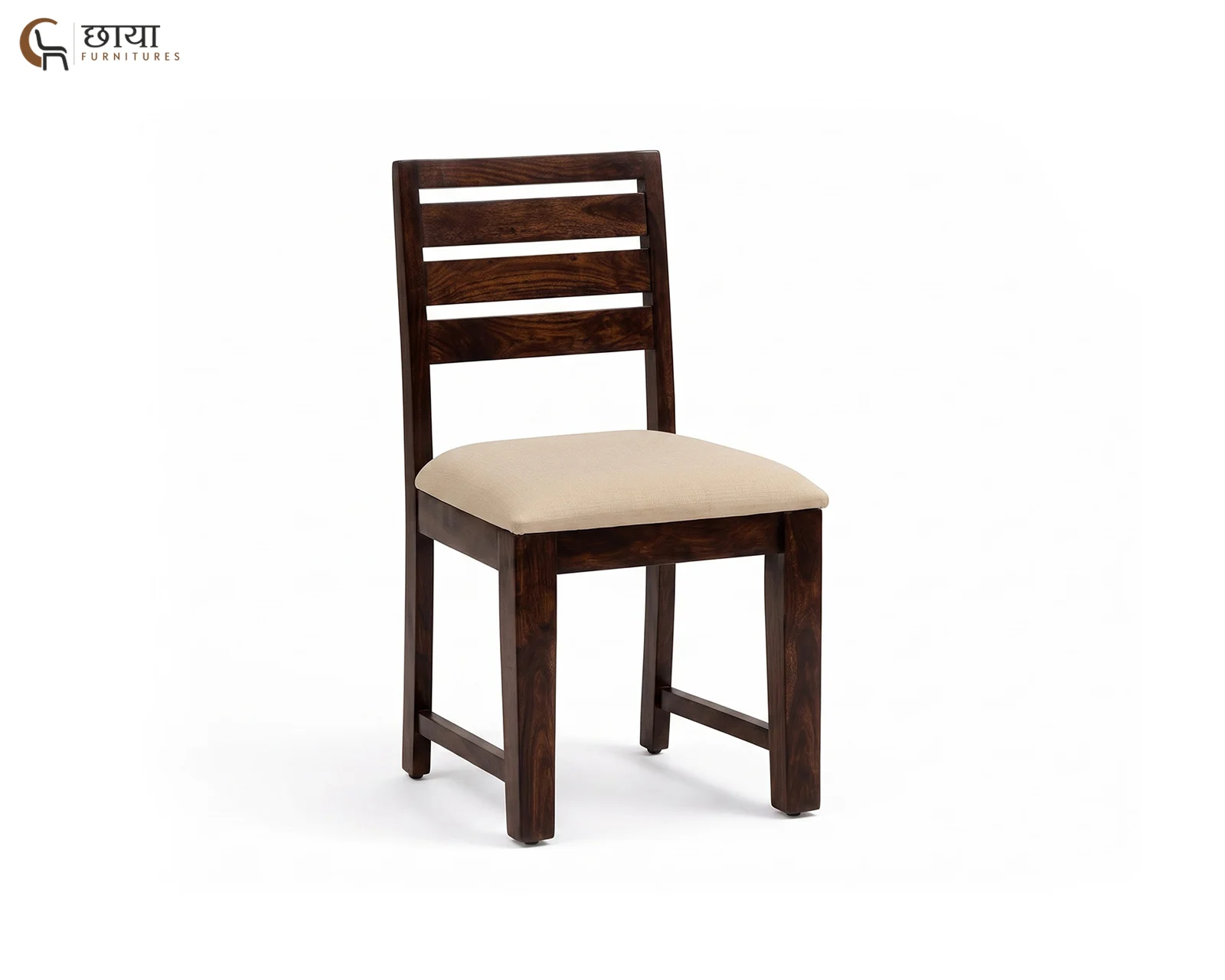 Riwaaz Dining Chair (Walnut Finish) — 5