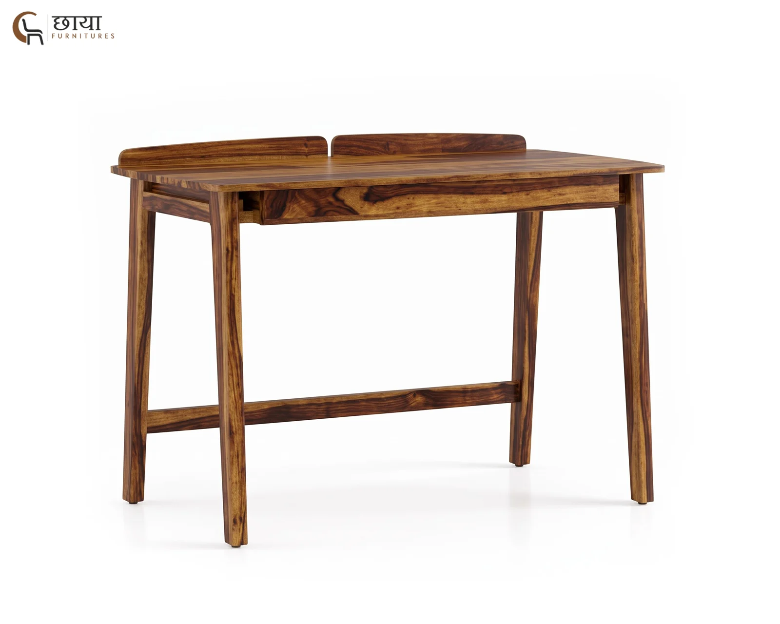 Rovan Study Table (Teak Finish) — 1
