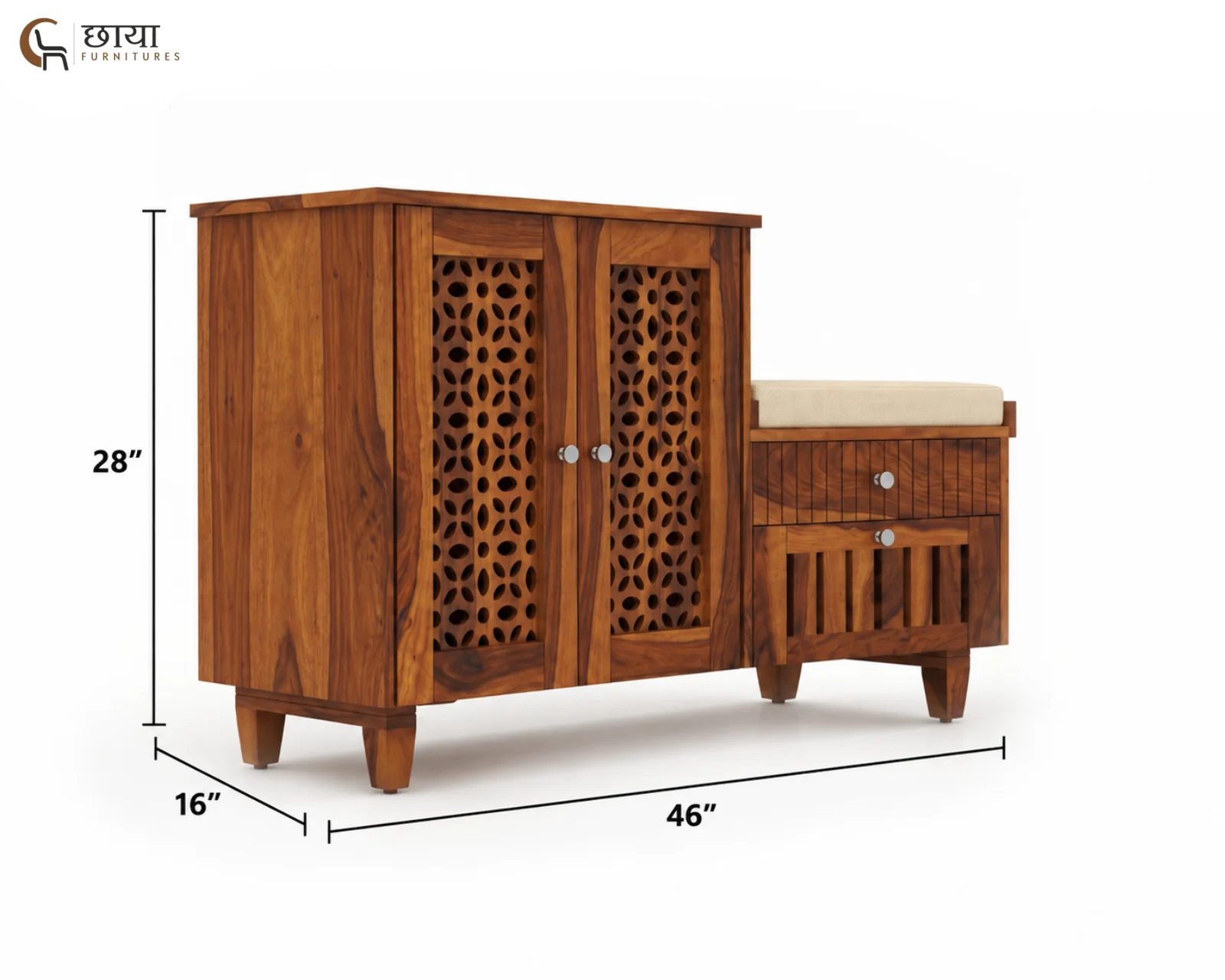 Saanvi Shoe Rack (Honey Finish) — dim (1)