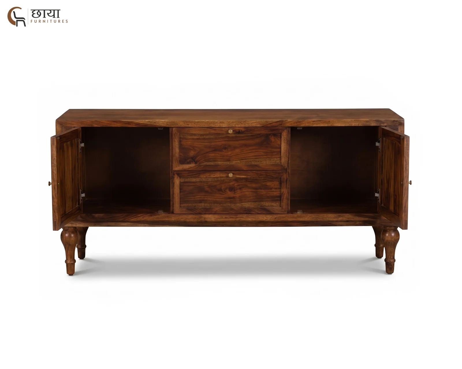 Avora TV Unit (Honey Finish) — 2