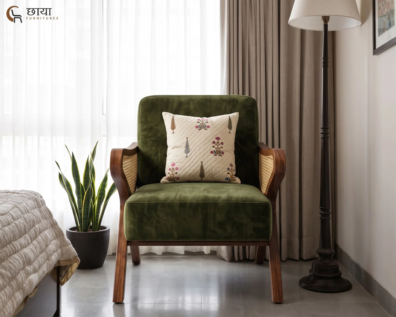 Hunk Arm Chair (Green Velvet) — 7