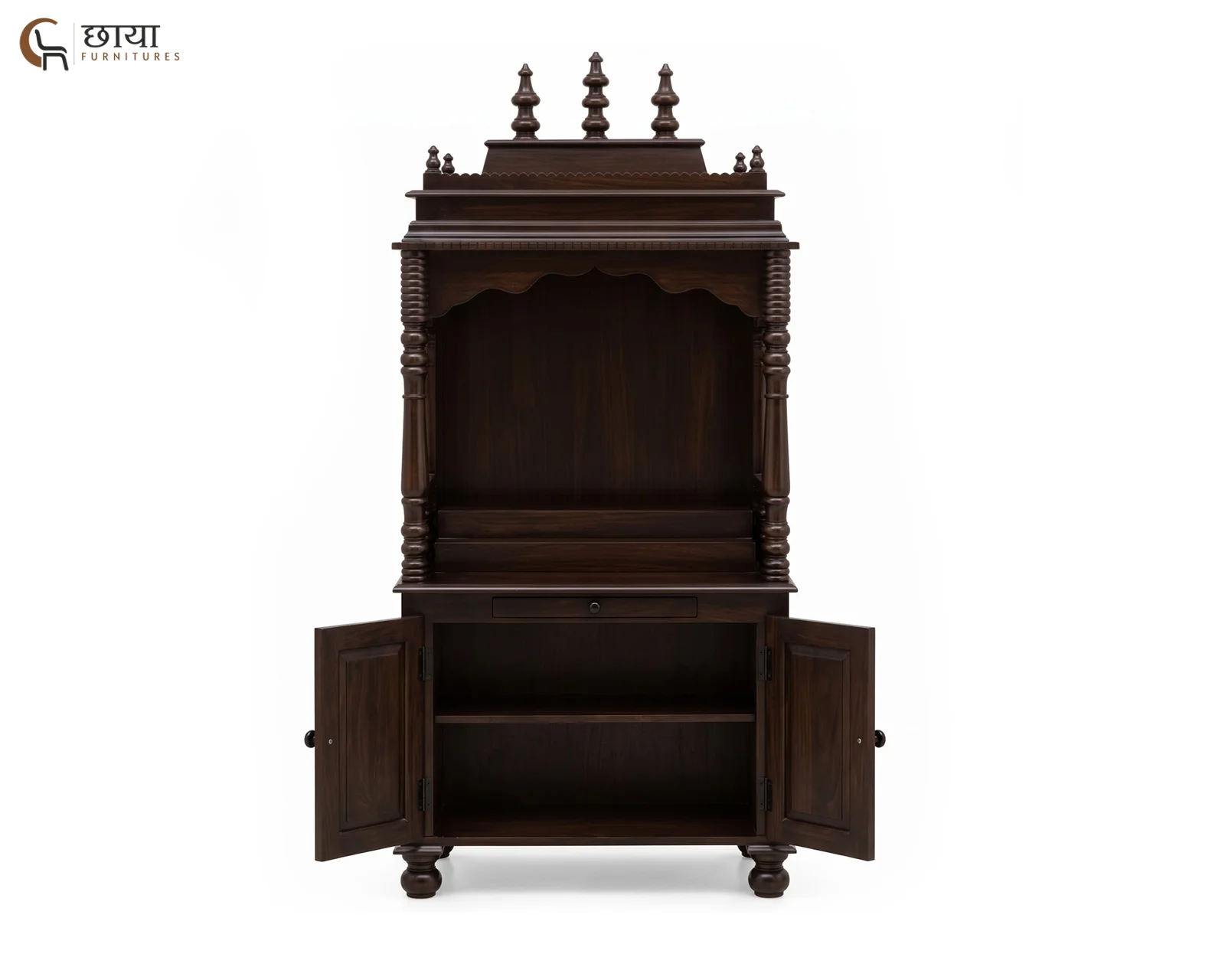 Alvara Home Temple (Walnut Finish) — 7