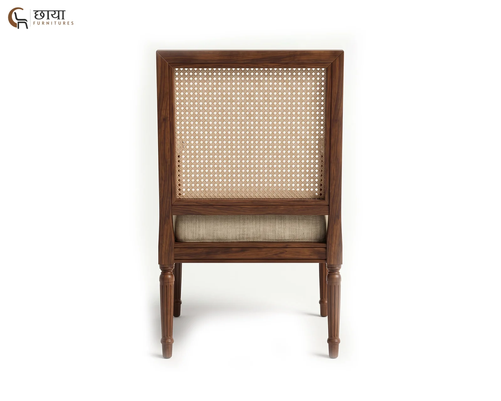 Novi Arm Chair (Teak Finish) — 3