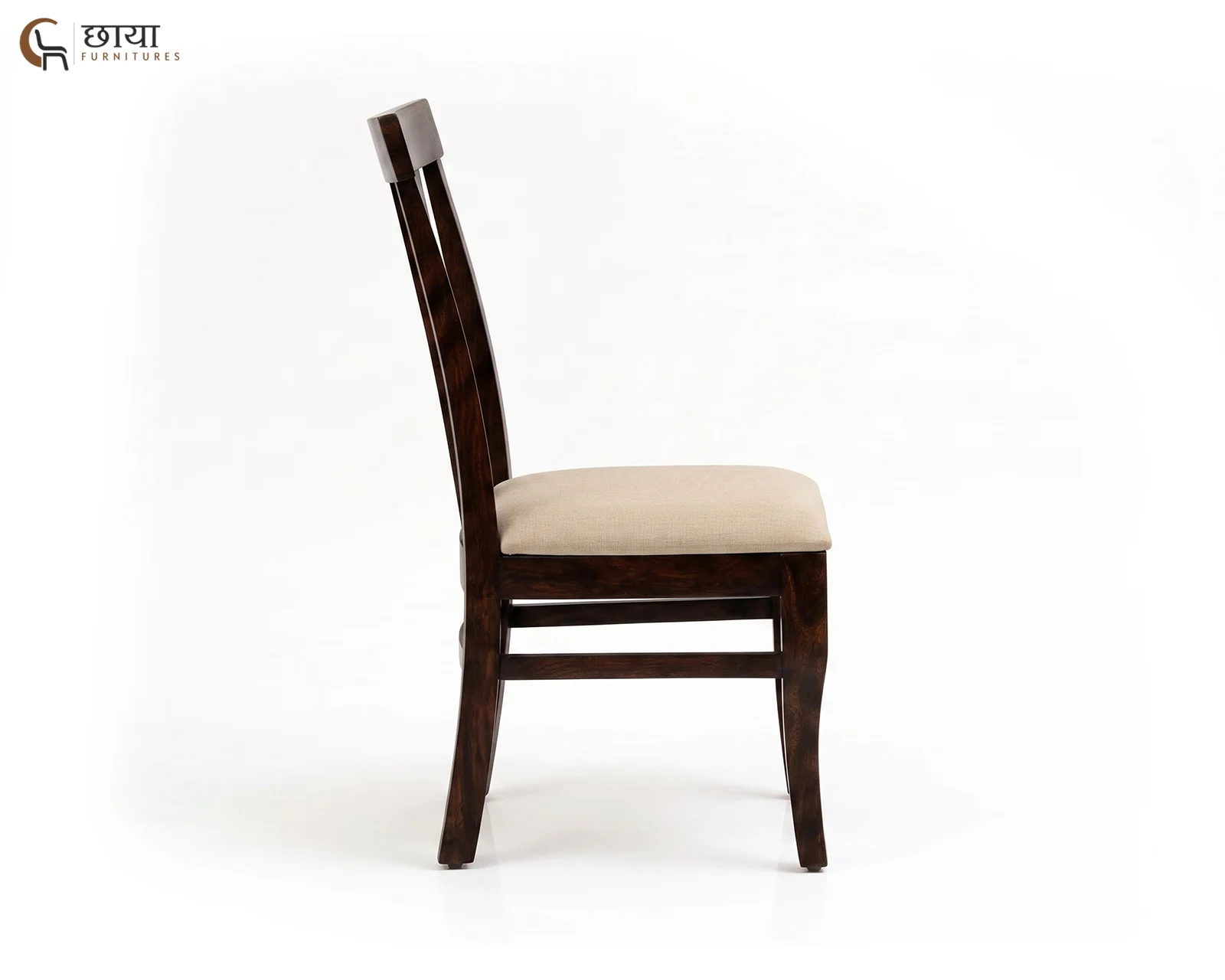 Utsav Dining Chair (Walnut Finish) — 16