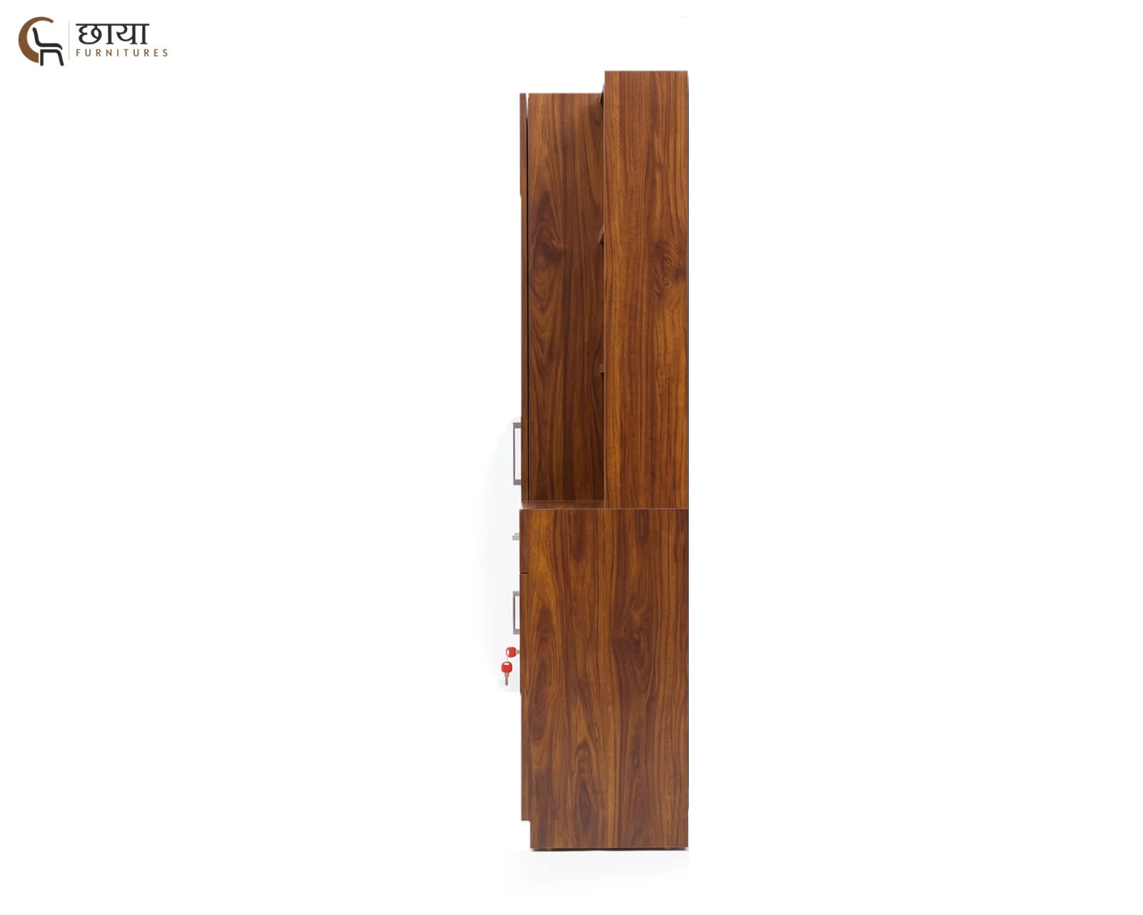 Aranya Sheesham Wood Dressing Table with Mirror (Honey Finish) — 4