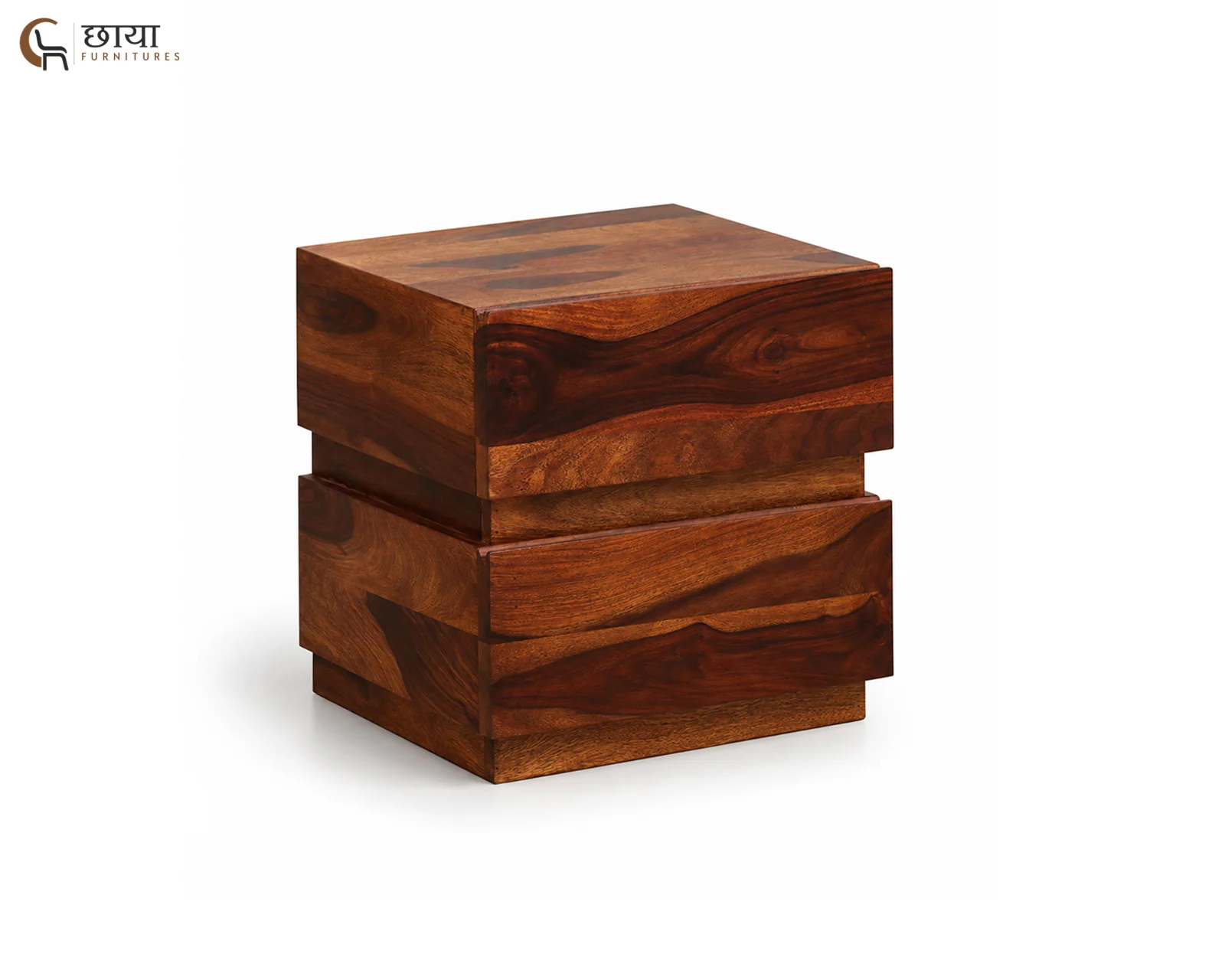 Orian Bedside Table (Honey Finish) — 6
