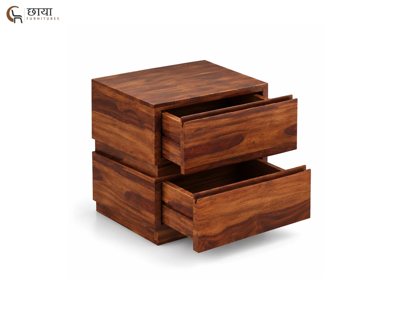 Orian Bedside Table (Honey Finish) — 5