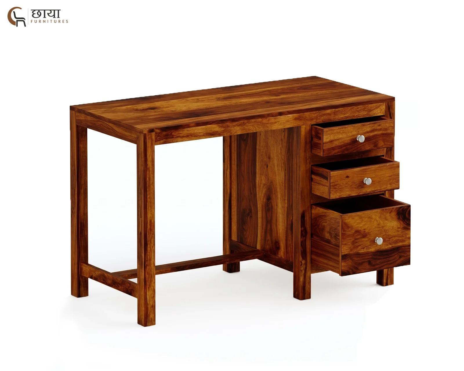 Tuco Study Table (Honey Finish) — 5
