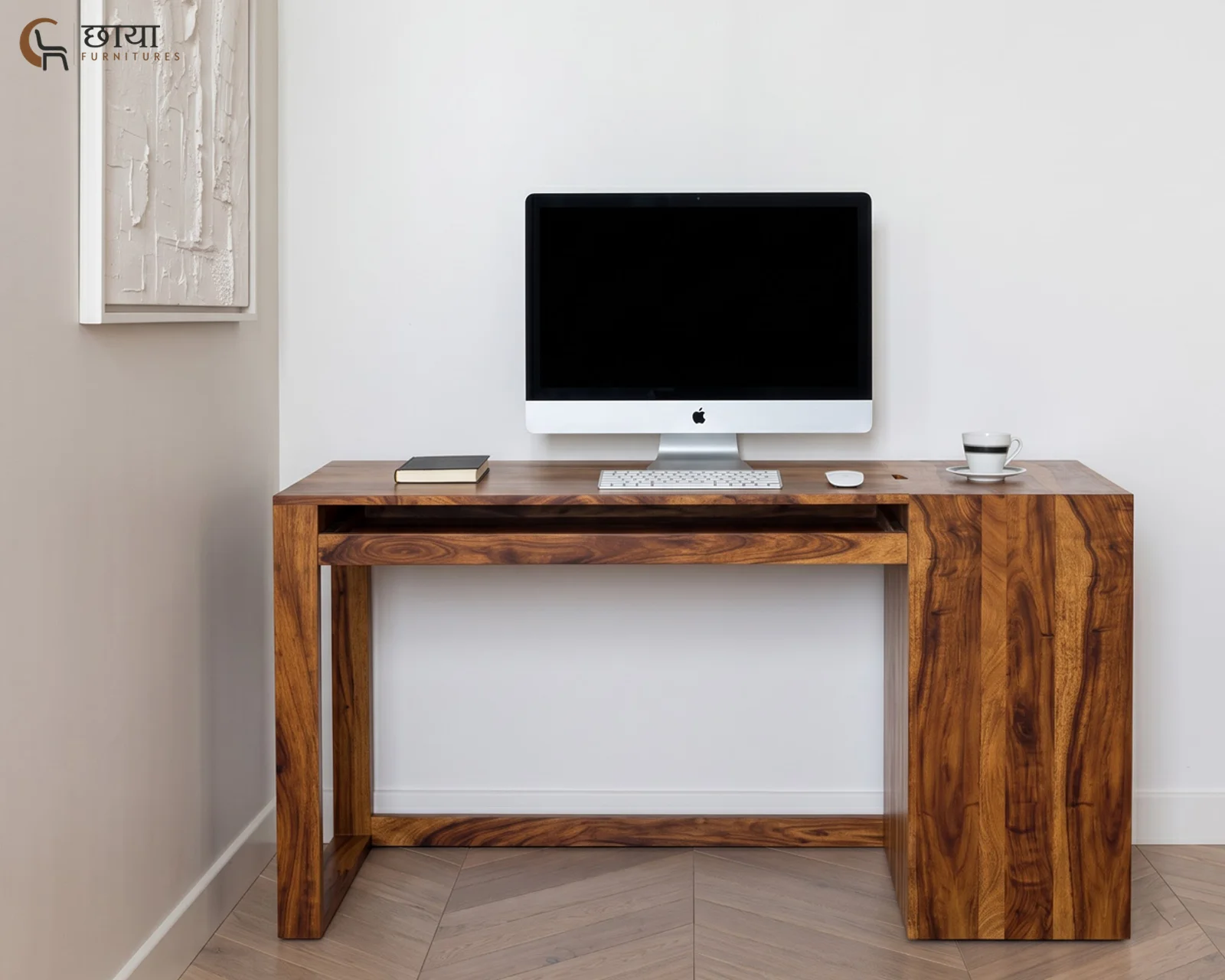 Stark Study Table (Honey Finish) — 7
