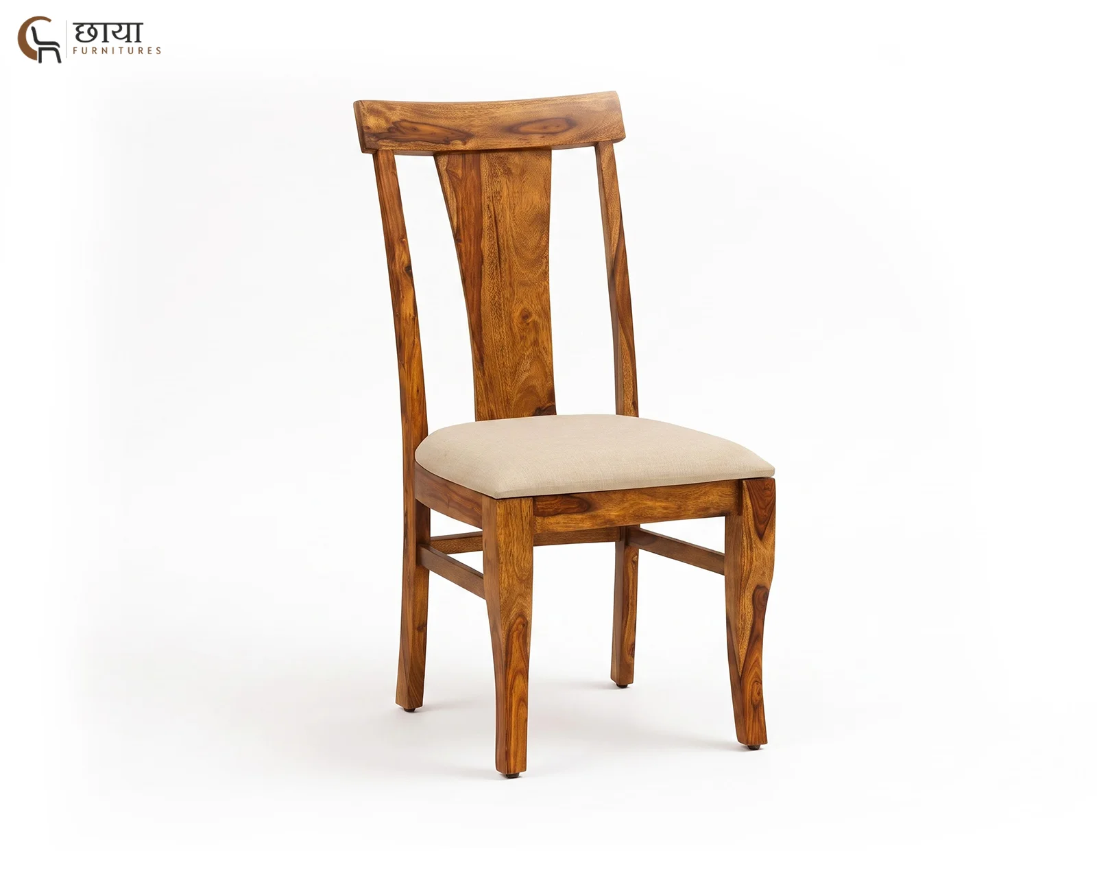 Utsav Dining Chair (Honey Finish) — 13