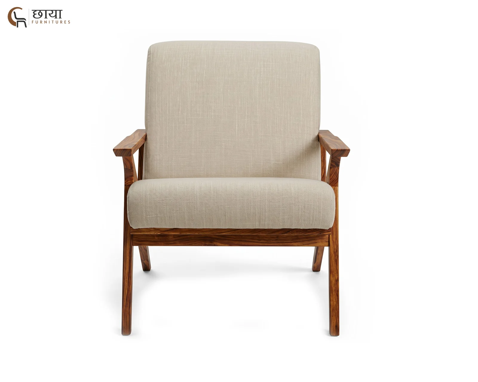 Ned Arm Chair (Cream) — 2