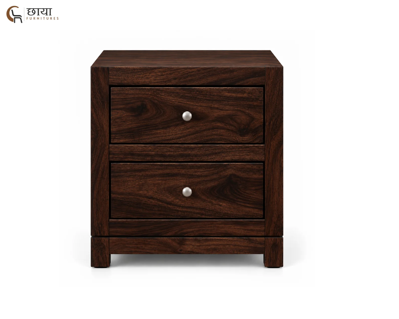 Nidra Bedside Table (Walnut Finish) — 4