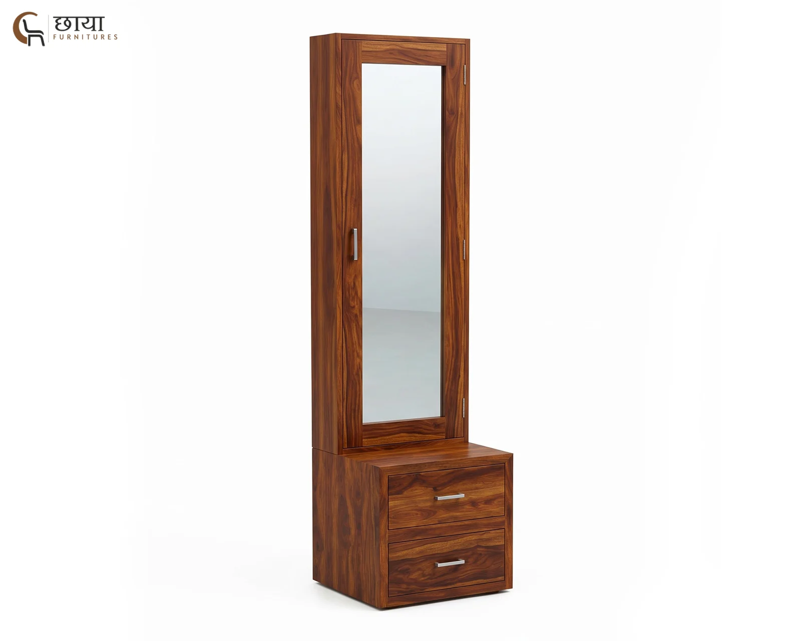 Aarav Sheesham Wood Dressing Table (Honey Finish) — 4