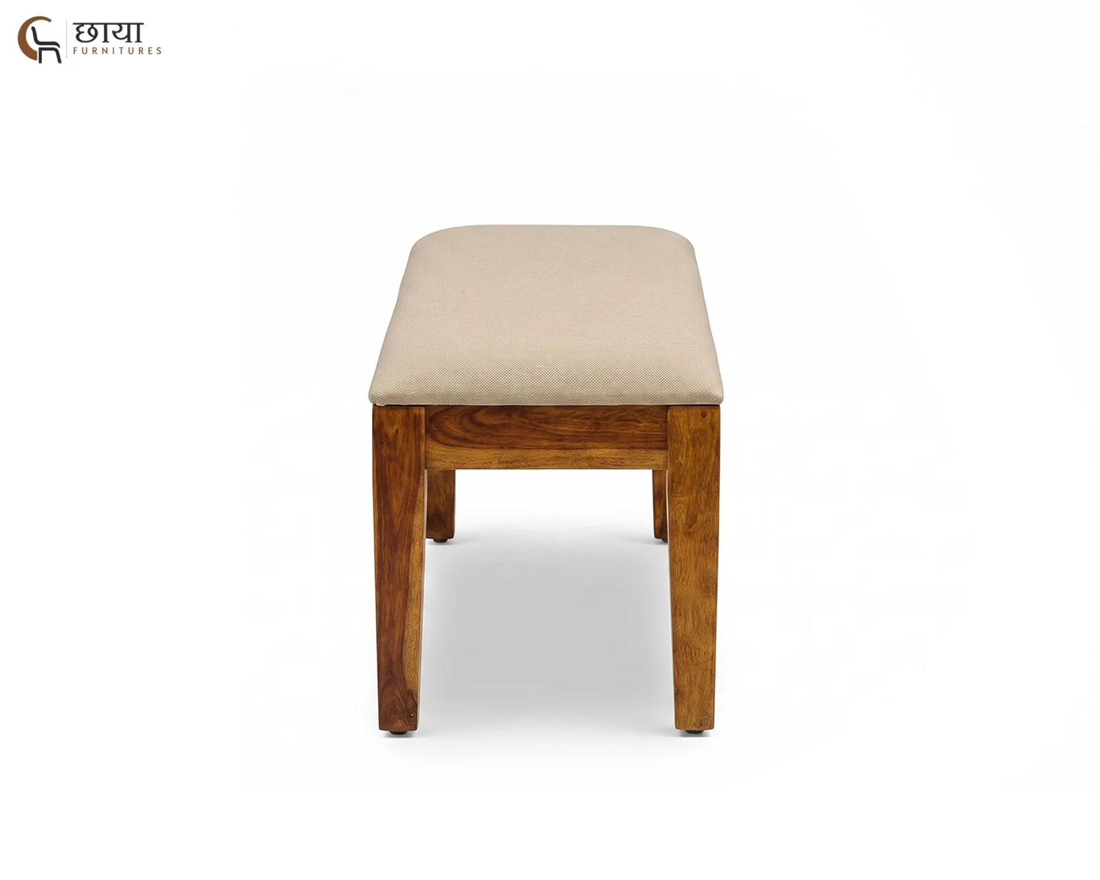 Riwaaz Dining Bench (Honey Finish) — 18