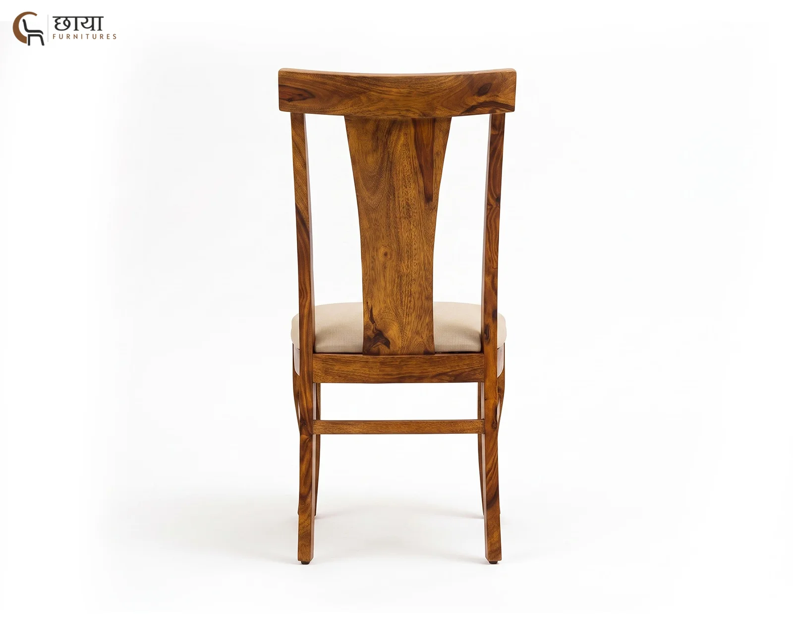 Utsav Dining Chair (Honey Finish) — 15