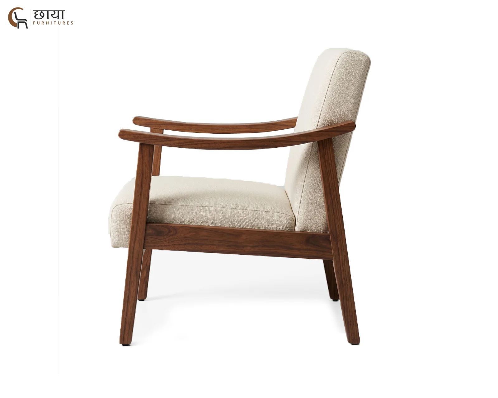 Wilder Arm Chair (Cream) — 3