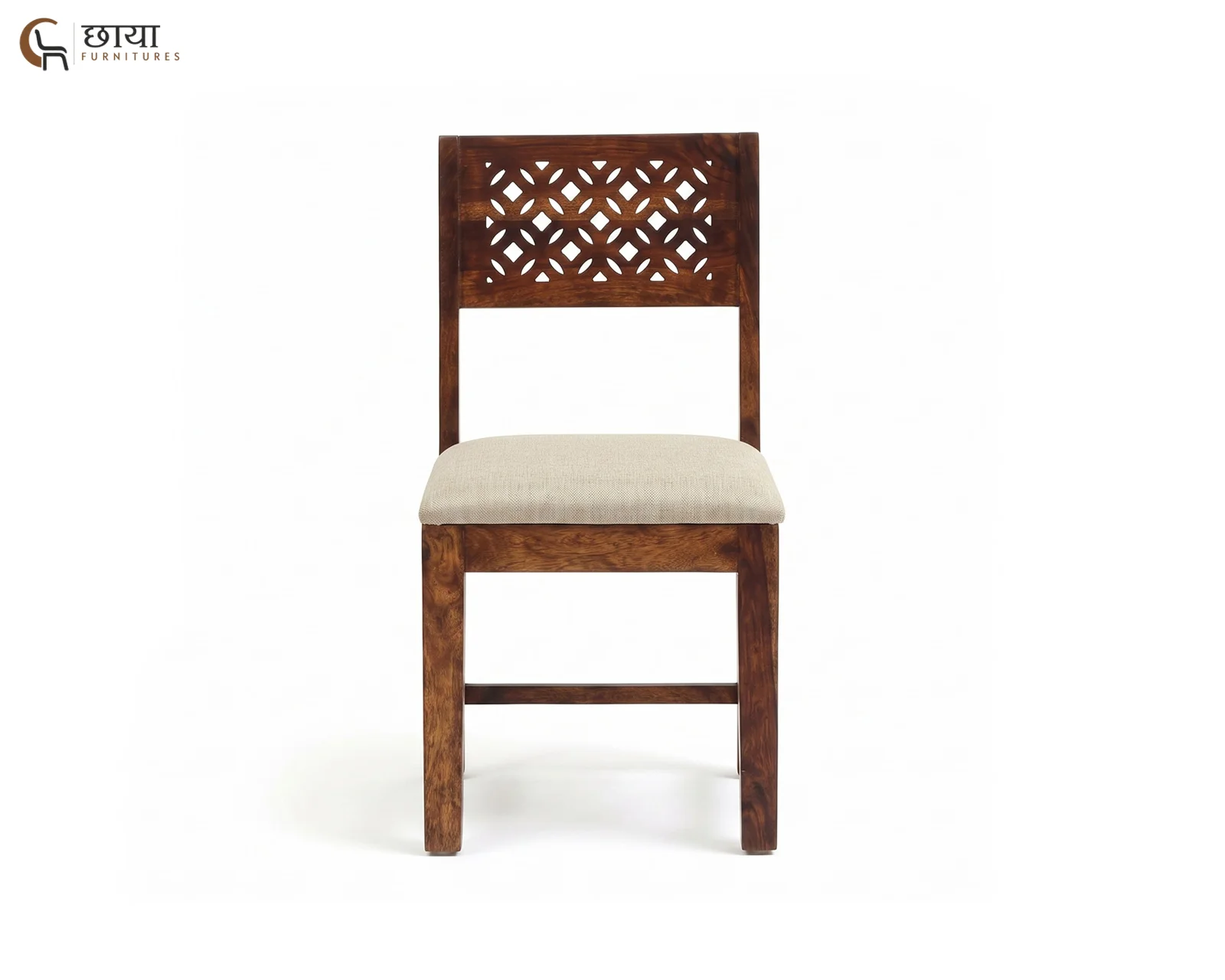 Luxe Dining Chair (Honey Finish) — 25