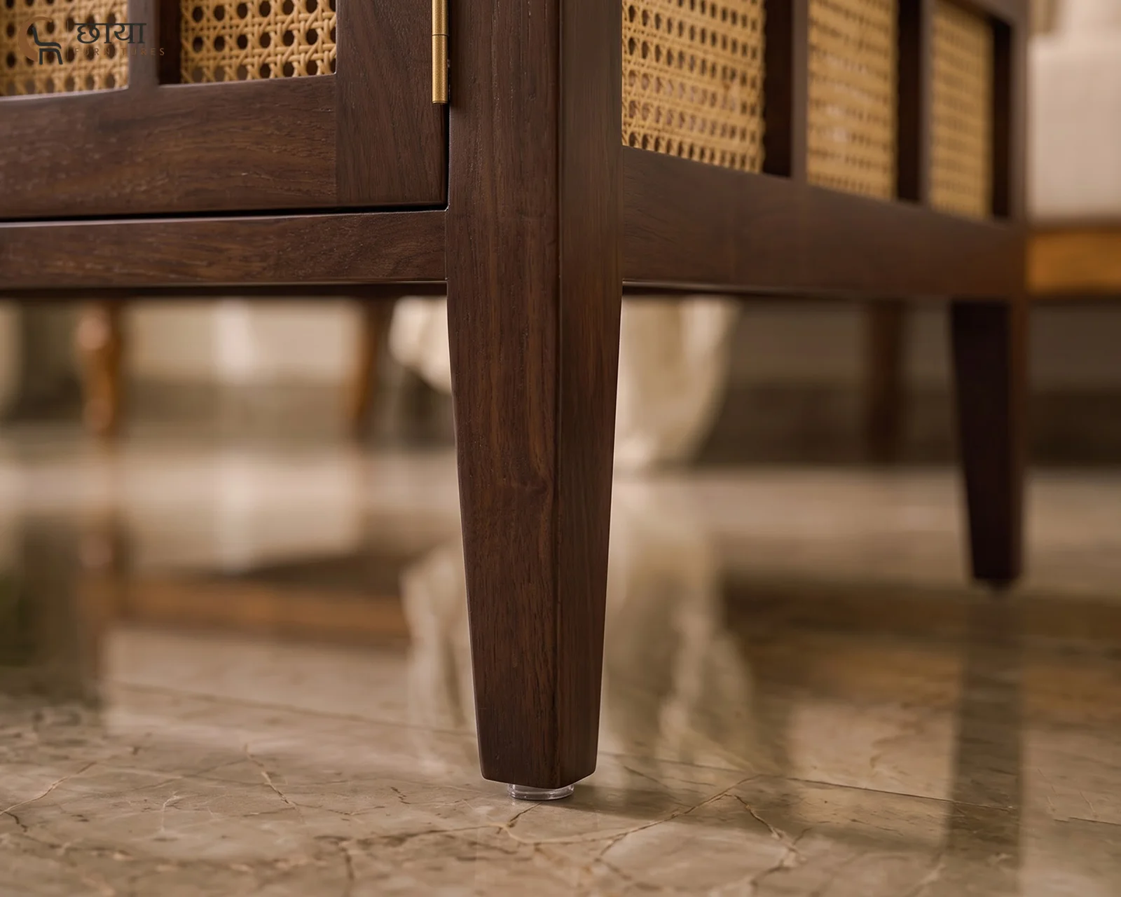 Neer Coffee Table (Walnut Finish) — 15