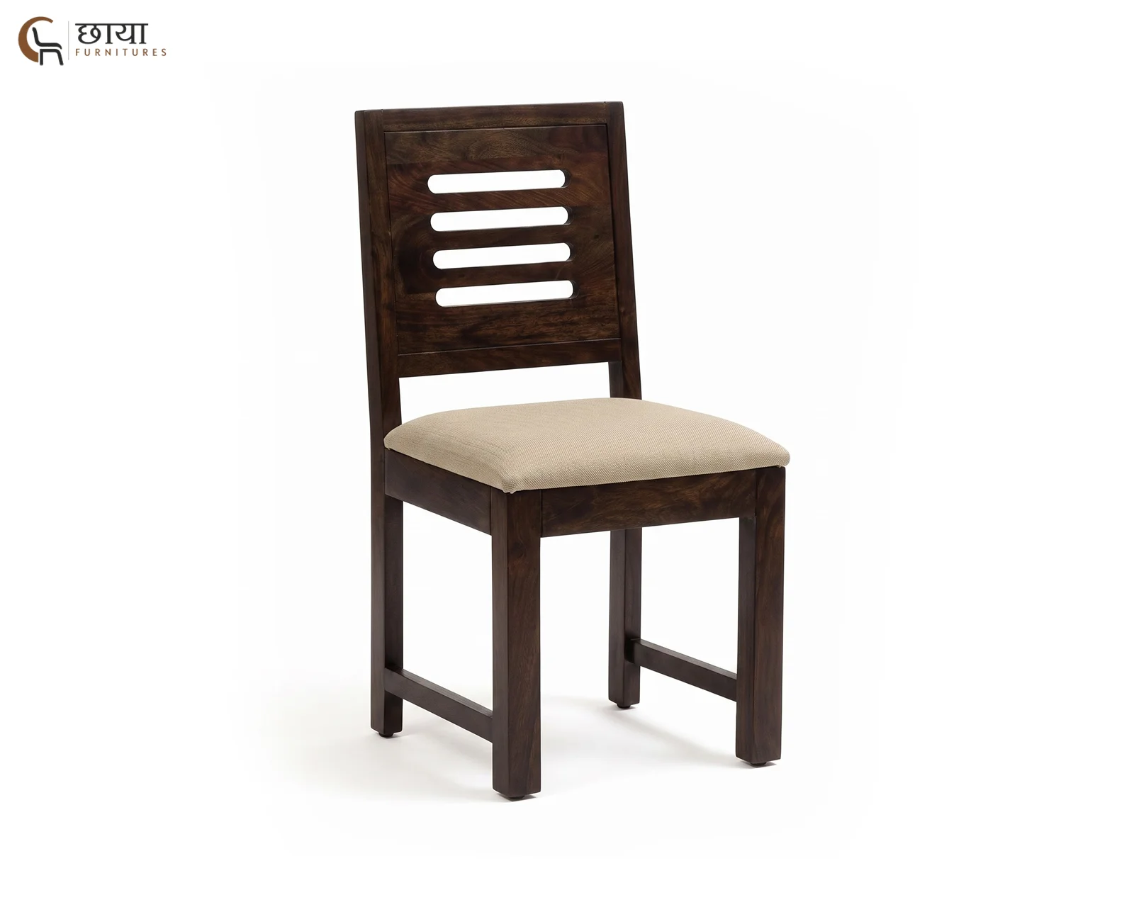 Velora Dining Chair (Walnut Finish) — 7