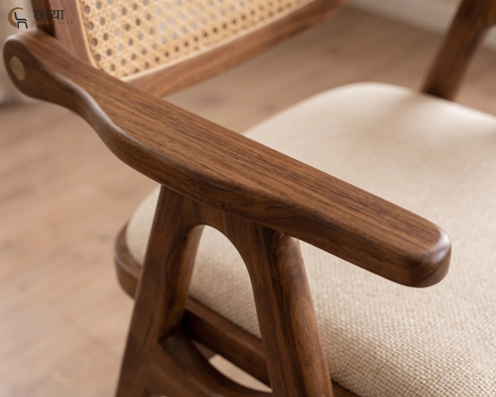Rasoi Dining Chair (Honey Finish) — 11