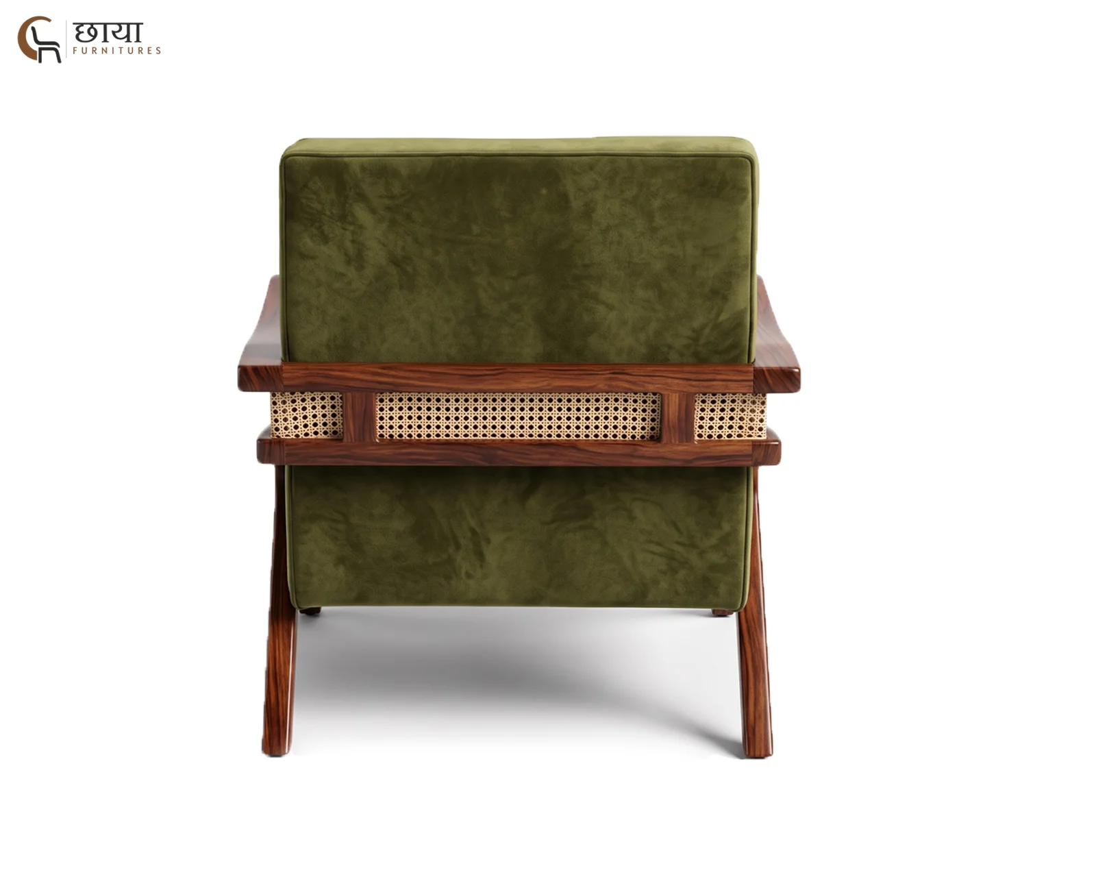 Hunk Arm Chair (Green Velvet) — 1