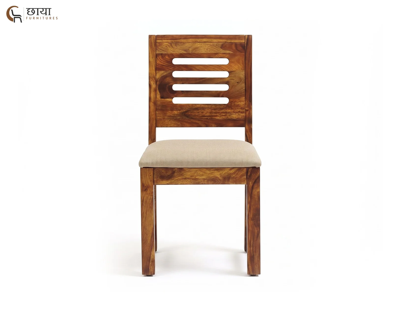 Velora Dining Chair (Honey Finish) — 4