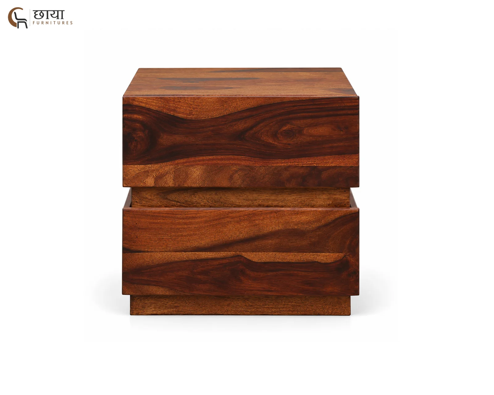 Orian Bedside Table (Honey Finish) — 4