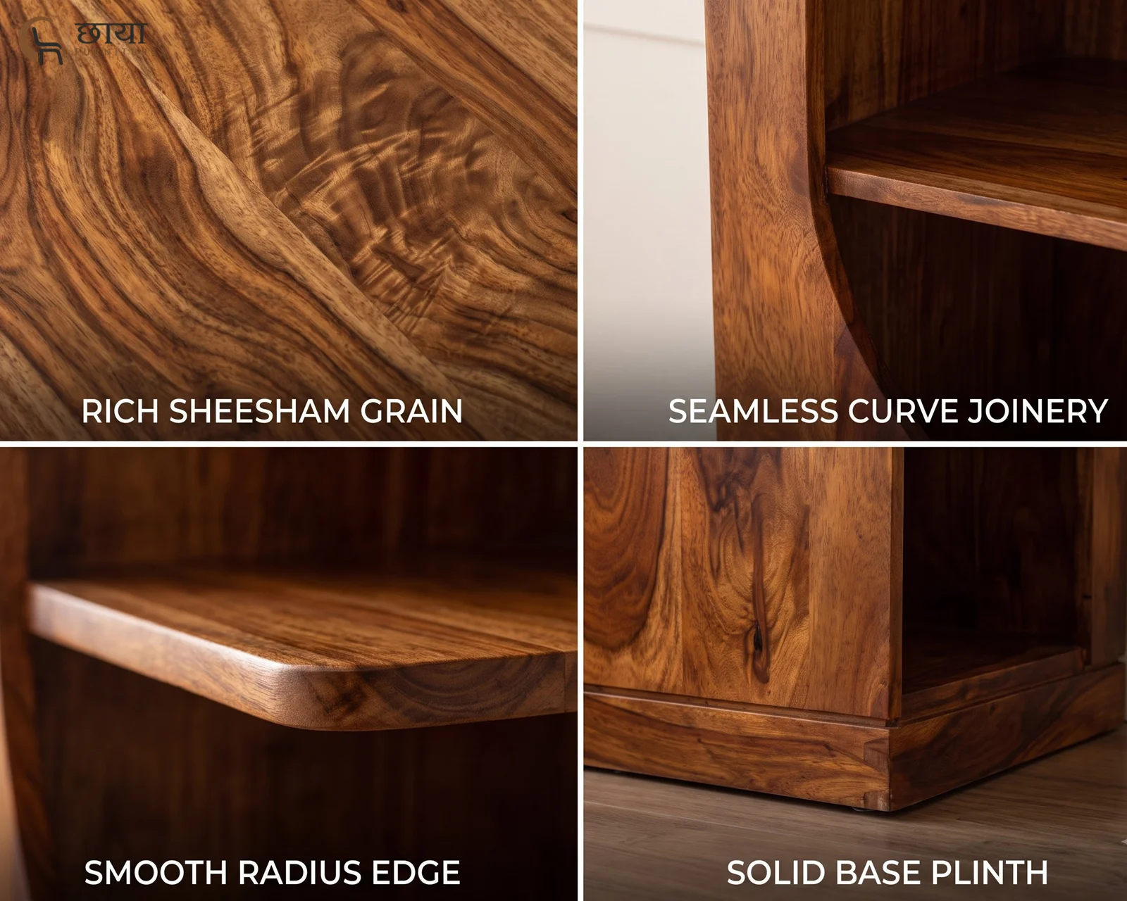 Sandy Book Shelf (Honey Finish) — 11