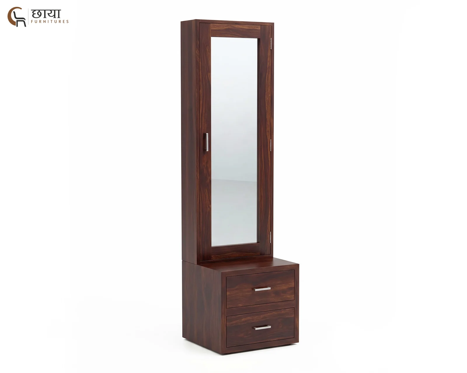 Aarav Sheesham Wood Dressing Table (Walnut Finish) — 9