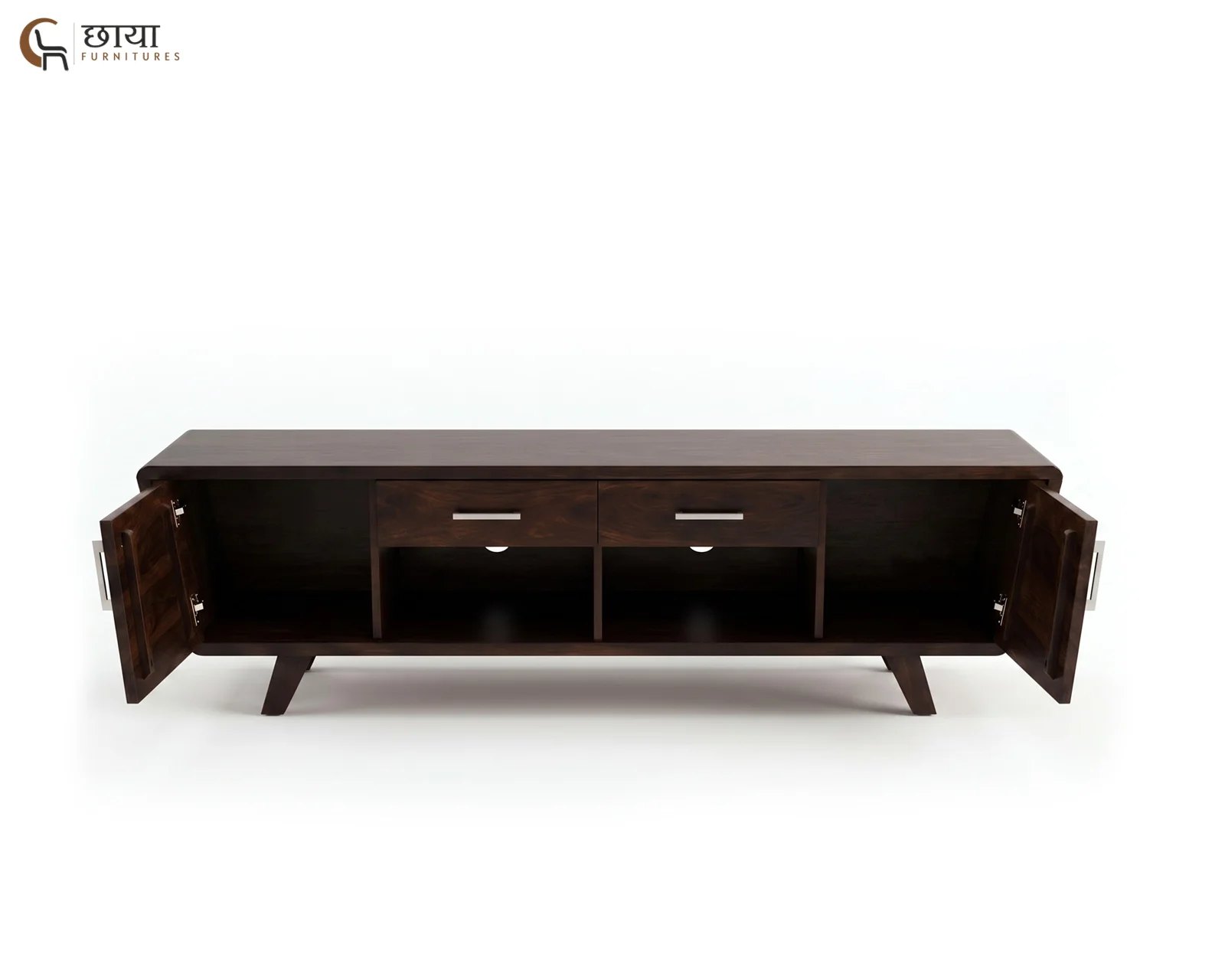 Maison Tv Unit (Walnut Finish) — 3