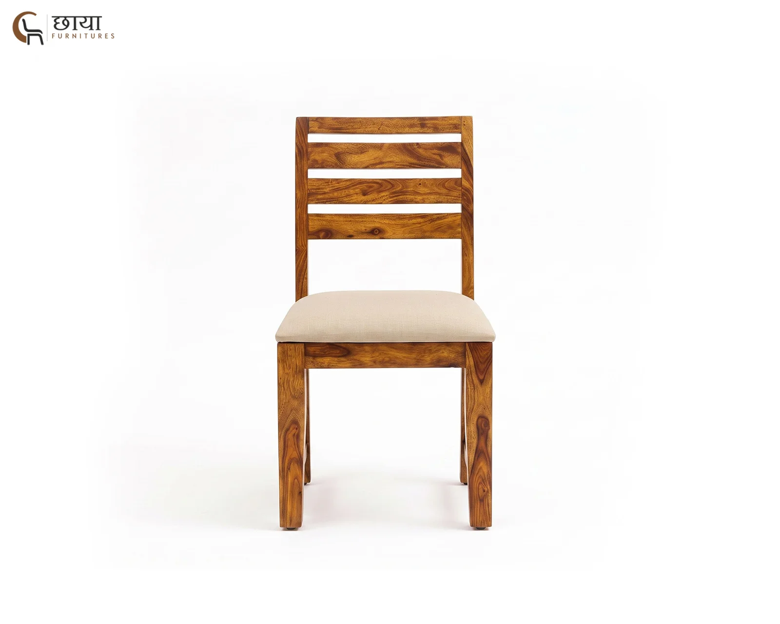 Riwaaz Dining Chair (Honey Finish) — 9
