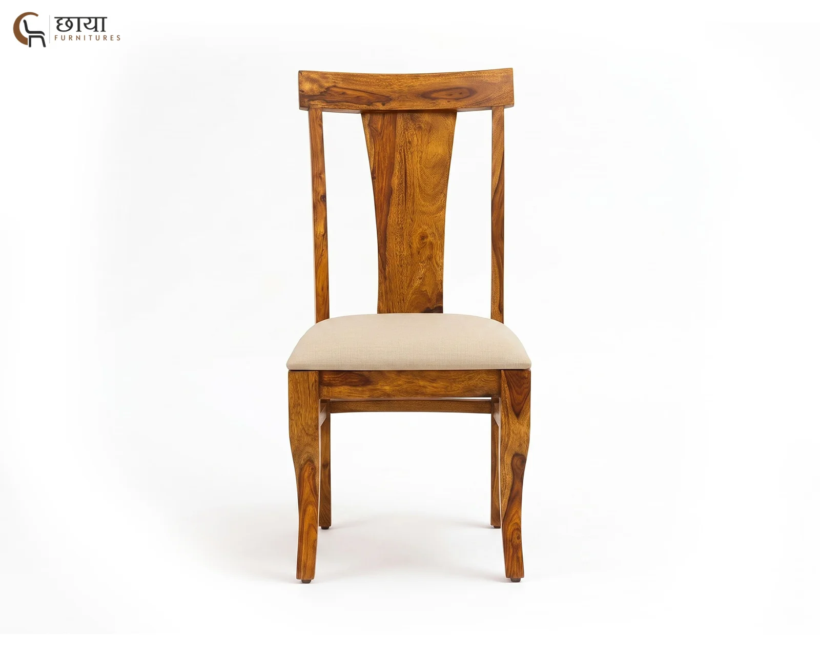 Utsav Dining Chair (Honey Finish) — 14